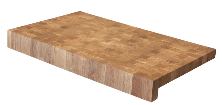Skærebræt Eg - Endetræ (80 x 45 cm) - Pepper