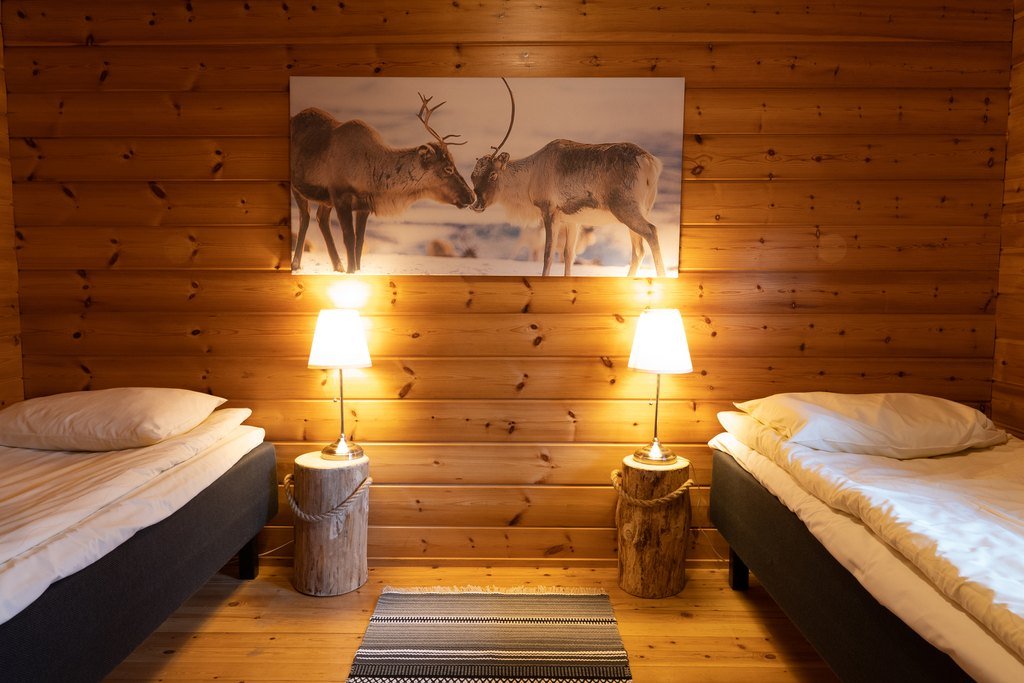 Fireplace cabin