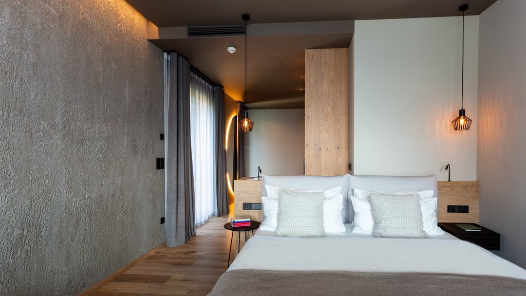 Junior Suite, 1 King Bed, Balcony, Garden Area