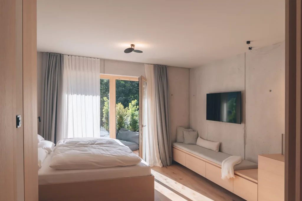 Rooms in the new building