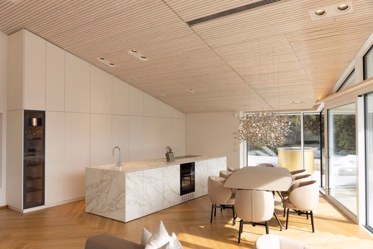 Double Bedroom with Hanging Seating Area