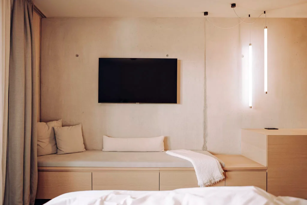 Rooms in the new building
