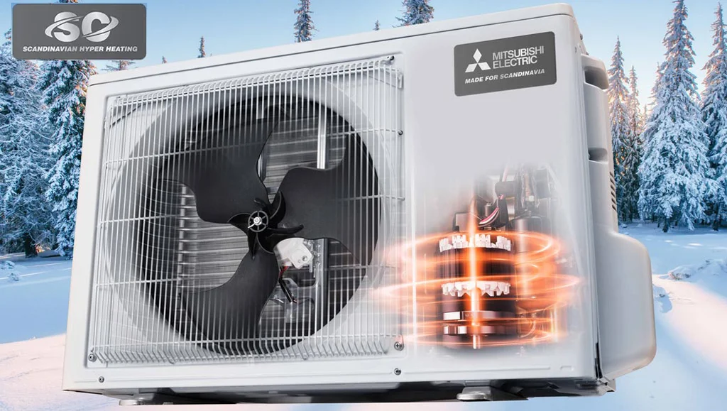 Mitsubishi Electric FT25 NINJA NINJA til skandinavisk klima