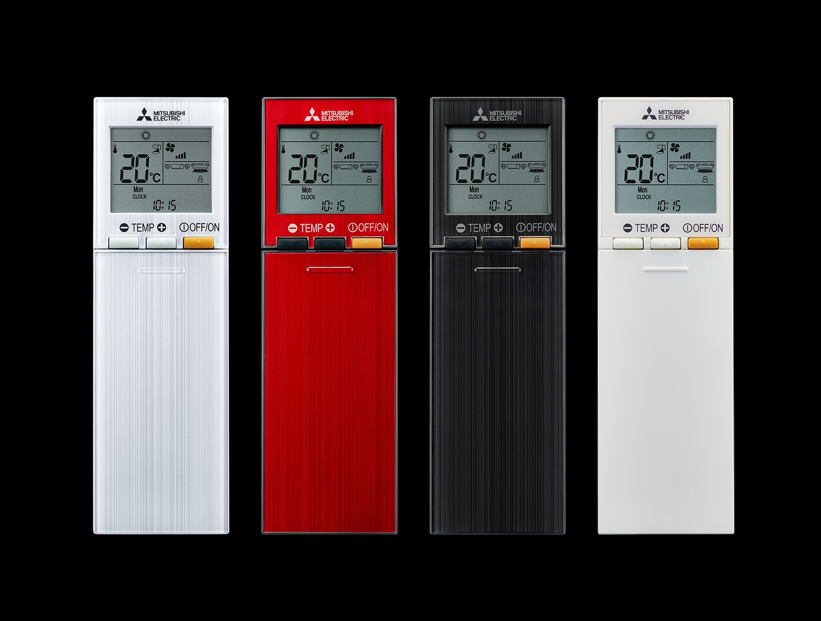 Mitsubishi Electric LN25 HERO Mitsubishi Electric HERO fjernbetjening og farver