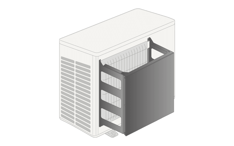 Mitsubishi Electric PAC-SJ06AG-E2-S Air protect guide