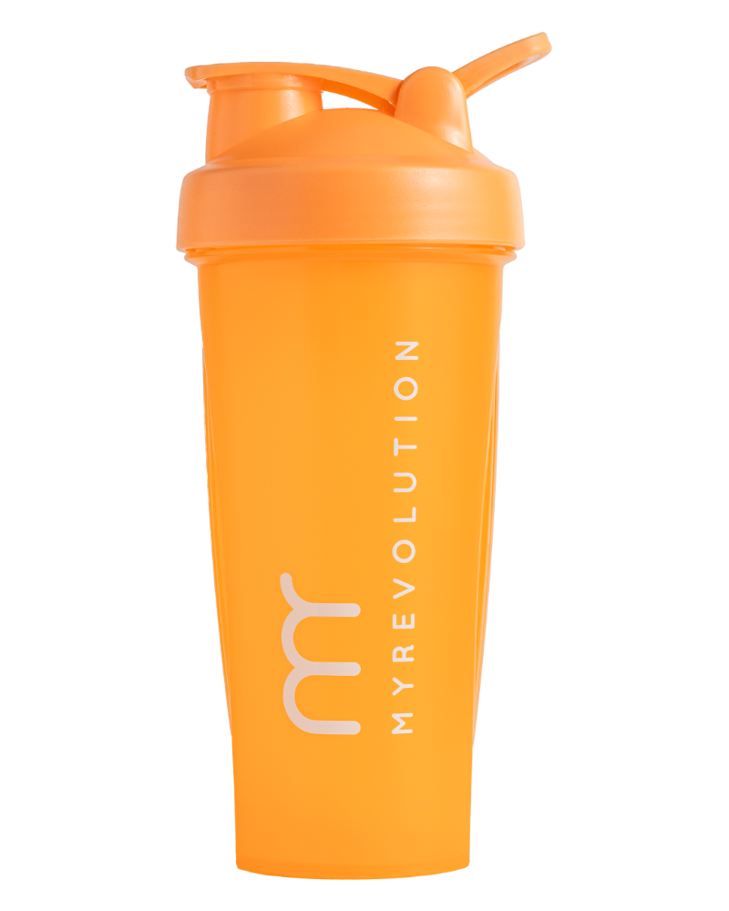 Proteinshaker - oransje farge