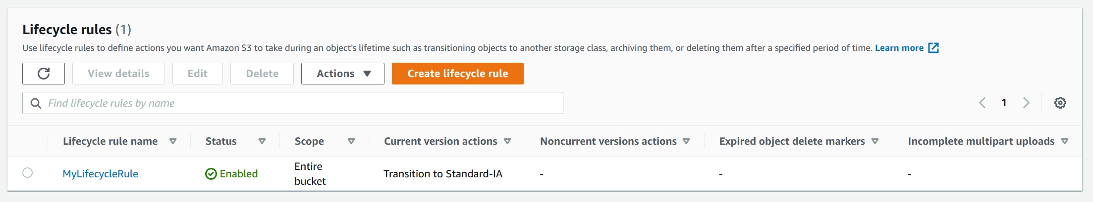 Lifecycle management