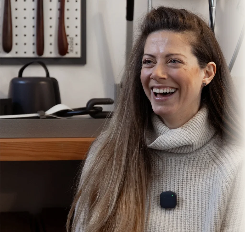 Recording with Nomono wearable mic