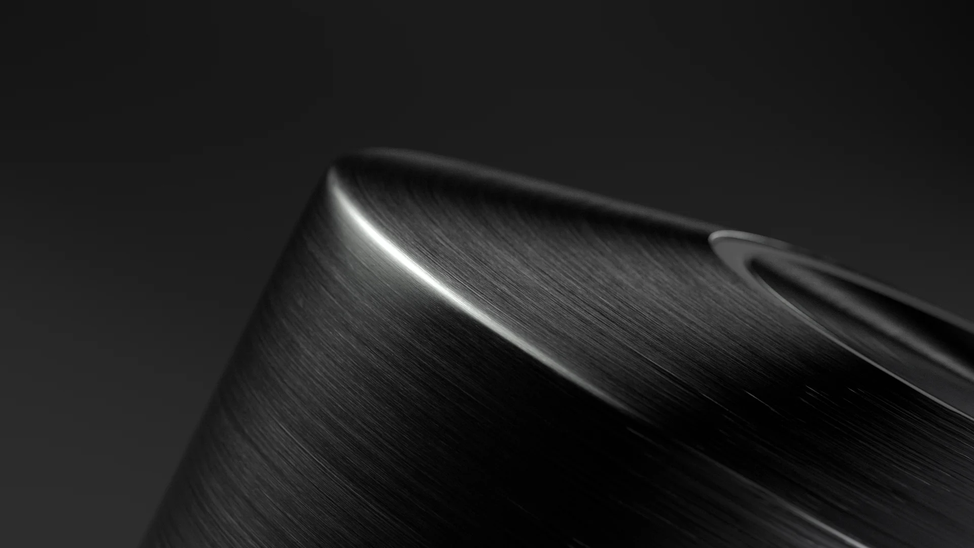 Close-up of the Nuki Smart Lock Pro in brushed aluminum, highlighting its premium design and elegant surface texture.