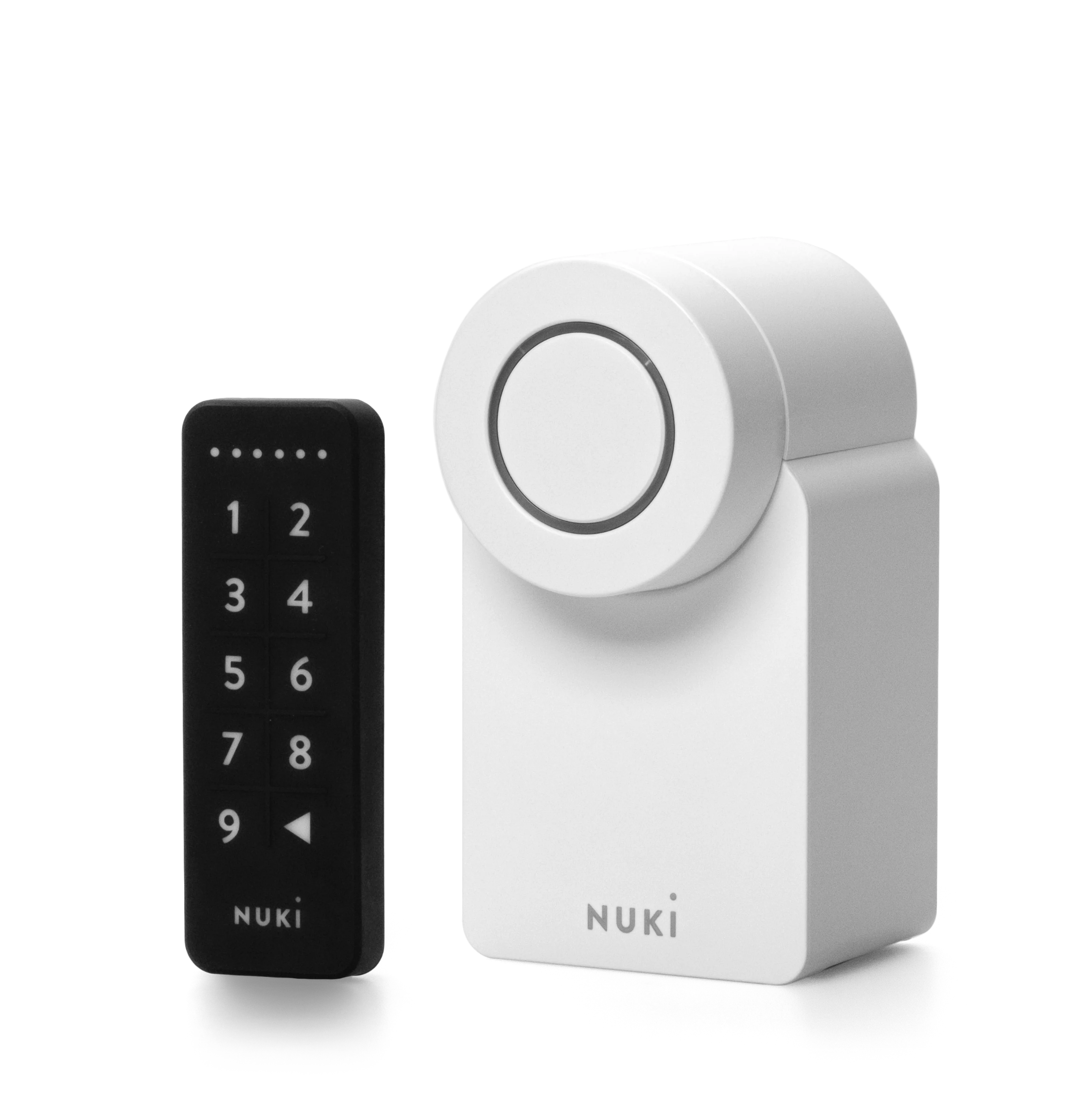 Nuki Home Set with Nuki Keypad and Nuki Smart Lock Go – secure and smart entry solution.