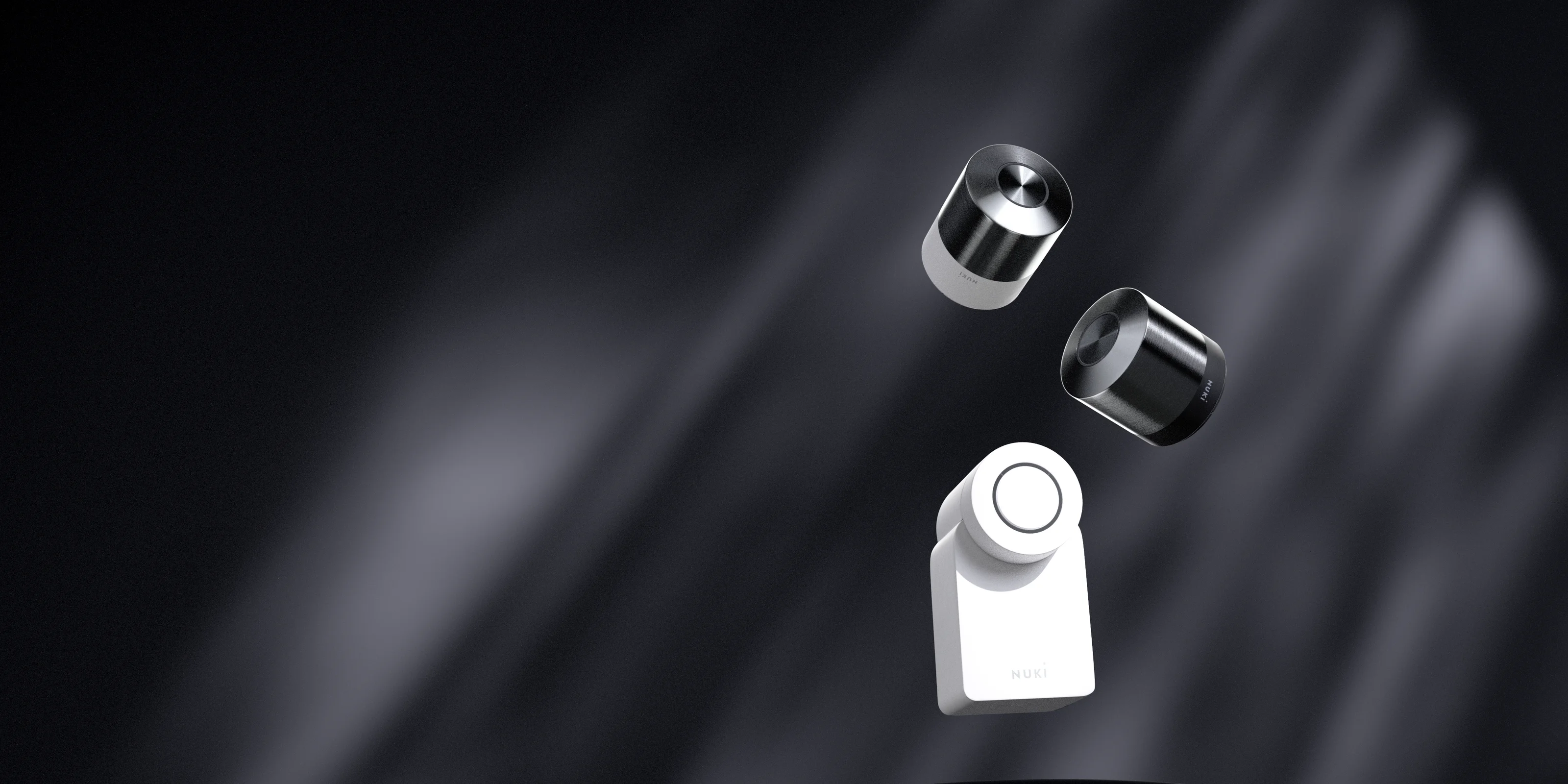 3 Nuki smart locks of new generation: smart lock ultra, smart lock pro & smart lock go.