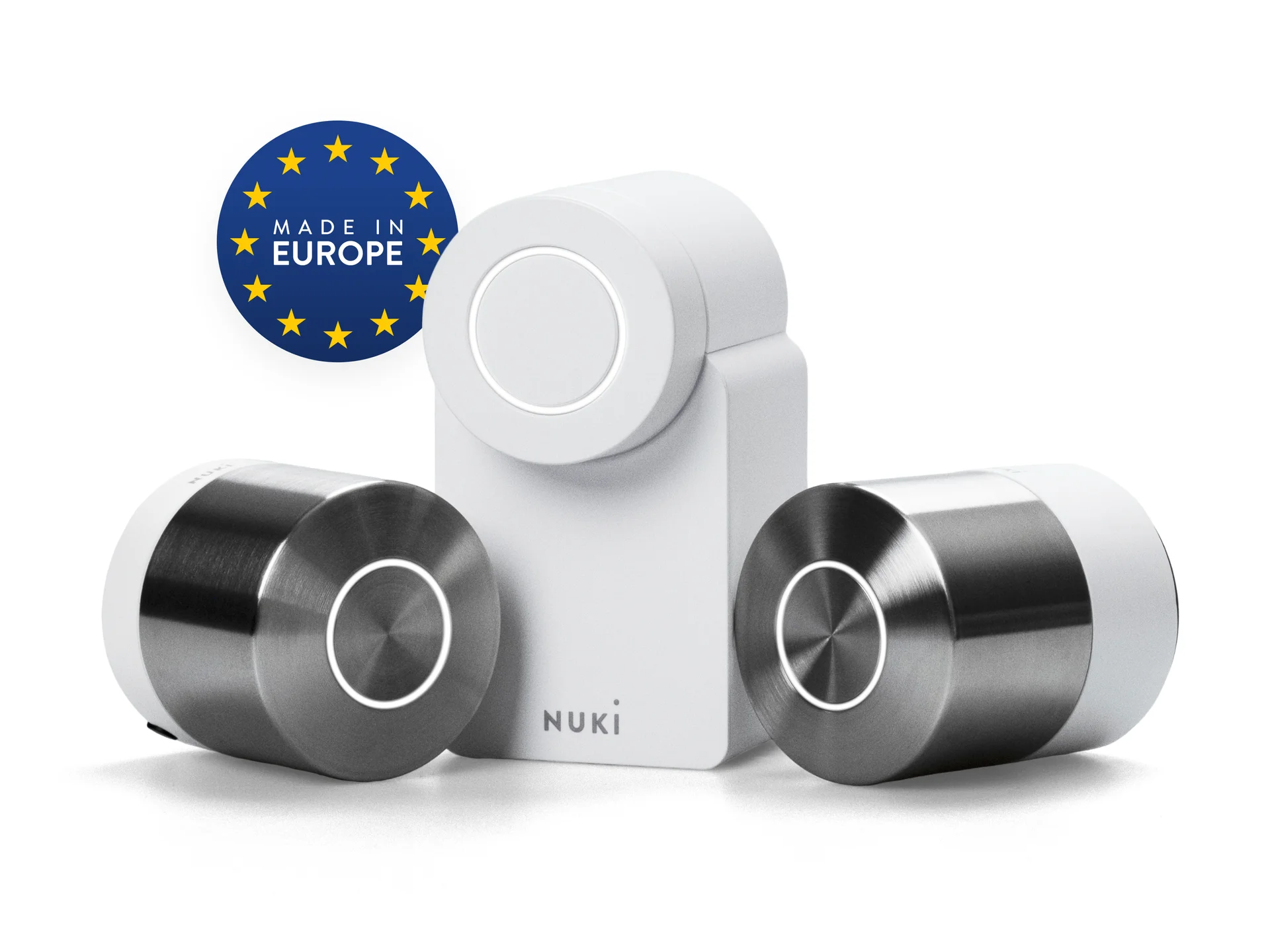 New generation of Nuki Smart Locks made in Europe: Smart Lock Ultra, Smart Lock Pro & Smart Lock Go.
