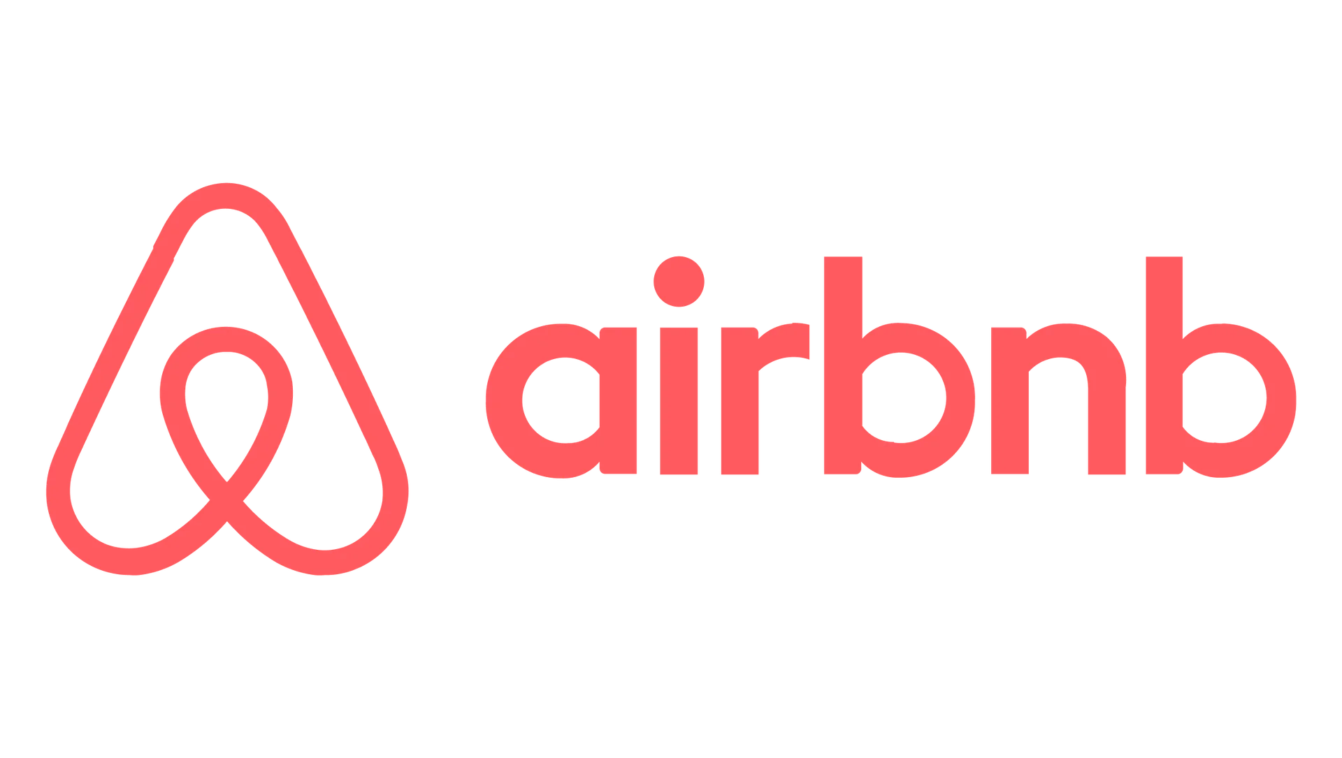 Airbnb logo with the iconic red Bélo symbol and wordmark.