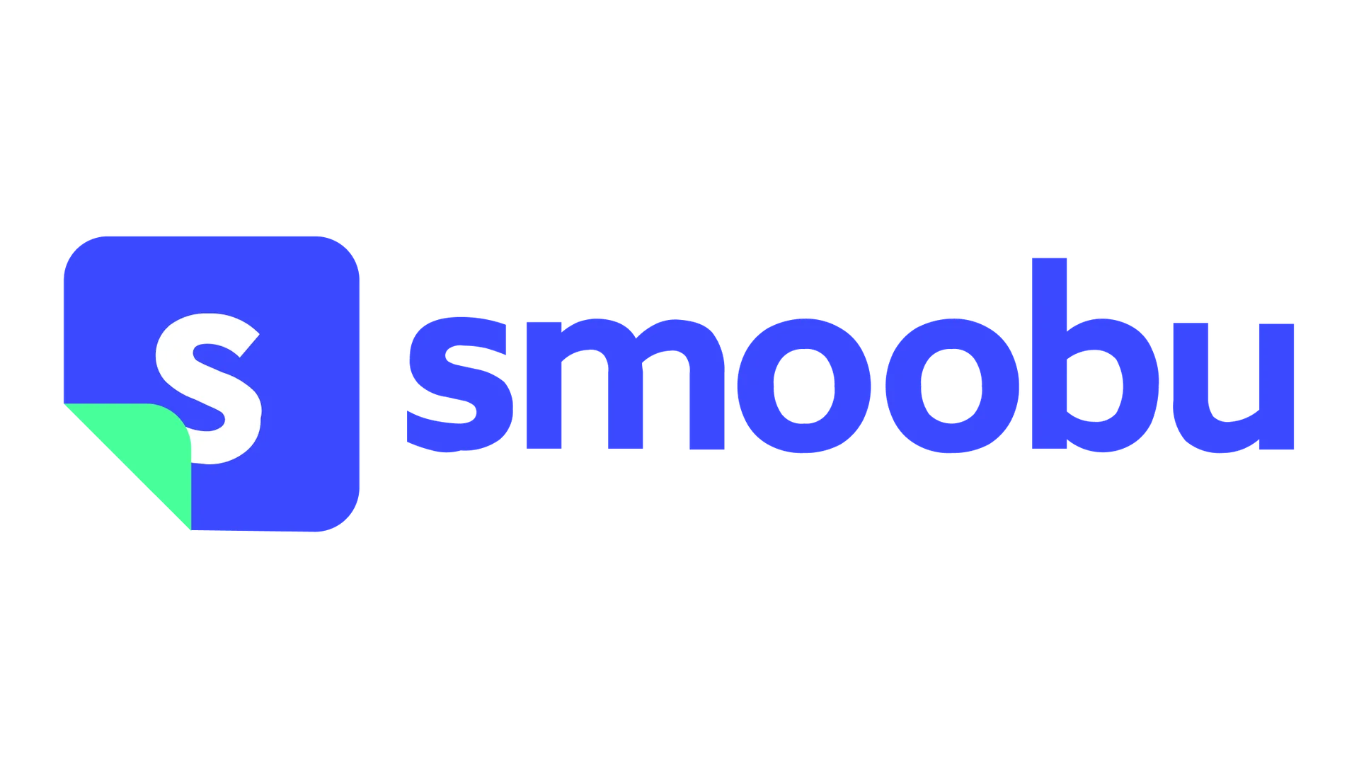 Smoobu logo with blue wordmark and icon.