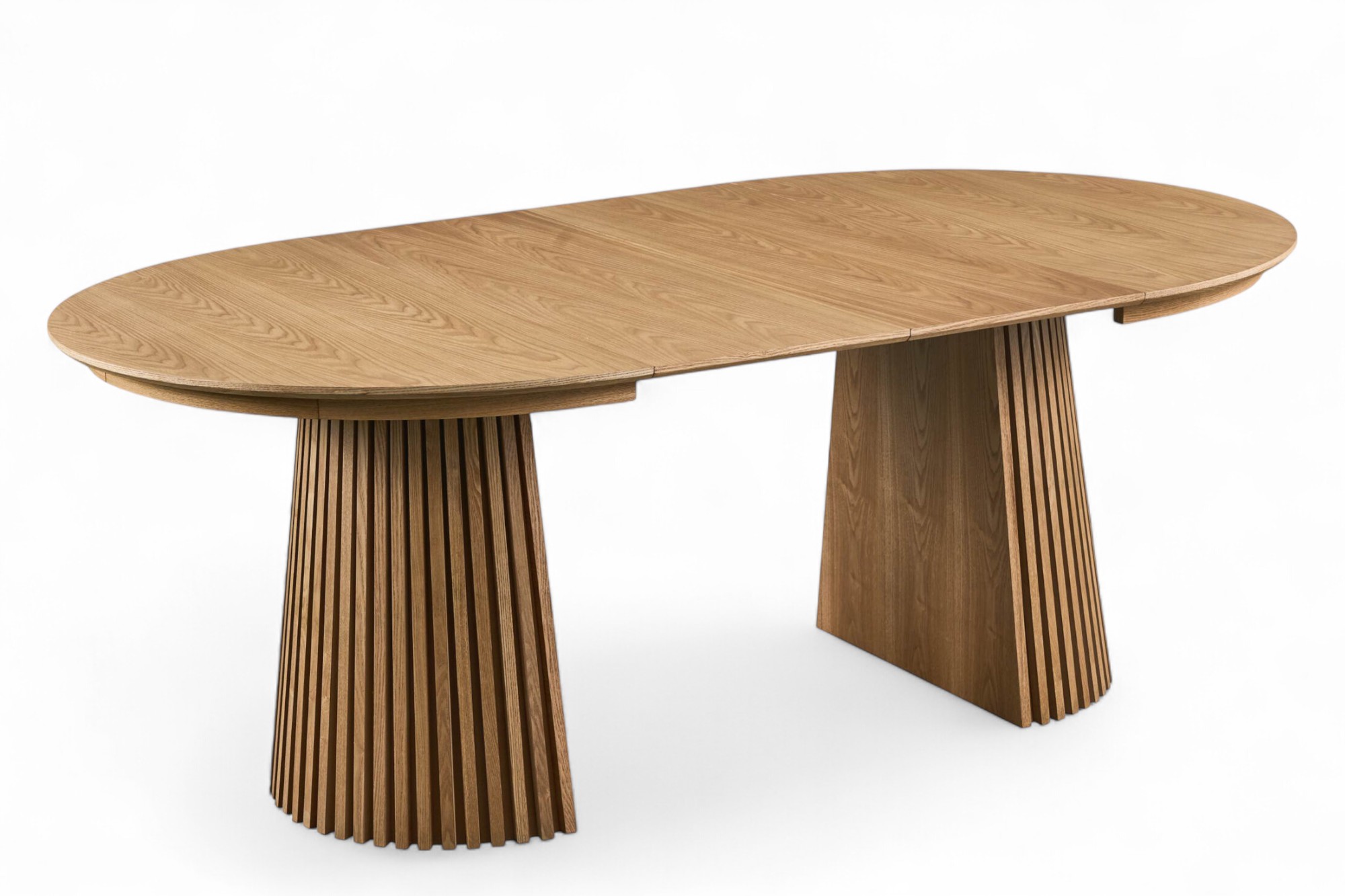 Olivia Rundt Uttrekk Spisebord Dia120-200 x H75cm Natur