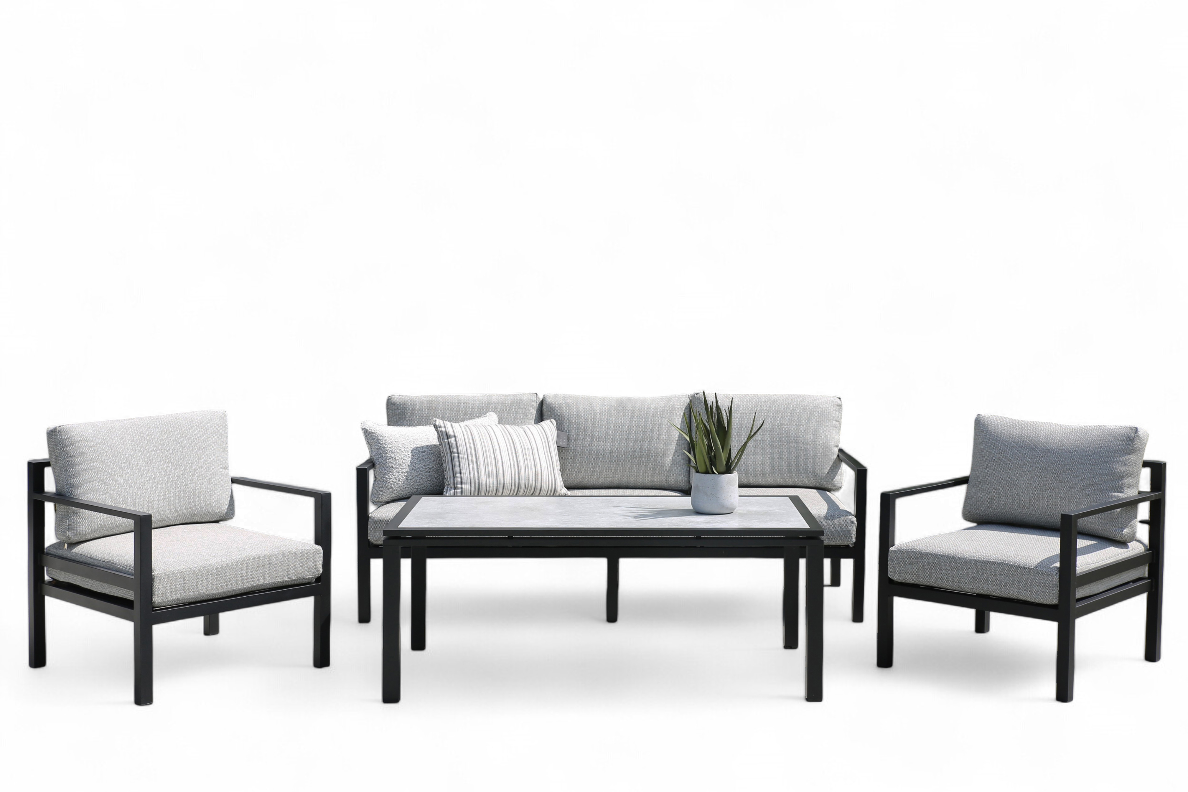 Adelaide Hagegruppe 3+1+1 med loungebord