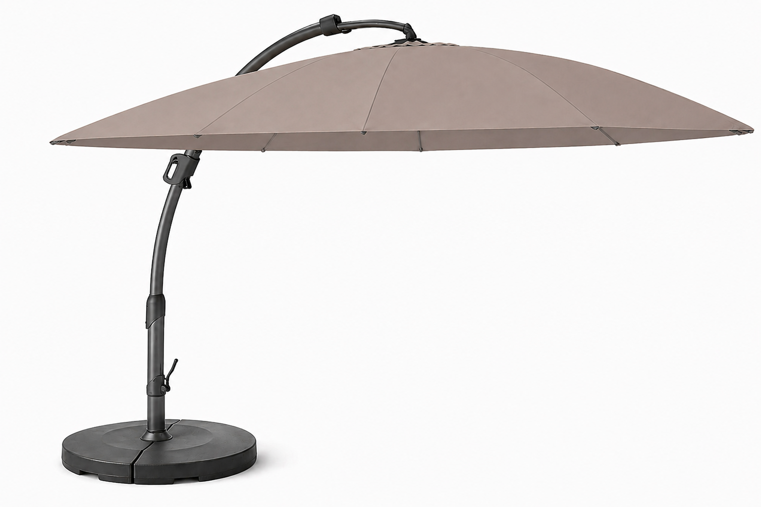 Delux parasoll D350 360 rotasjon