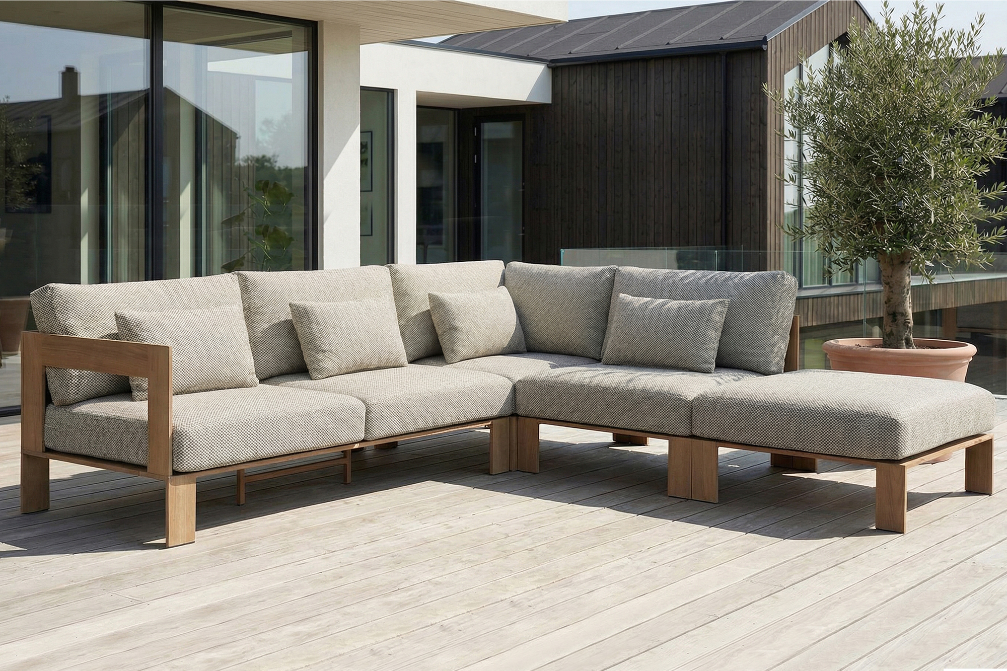 Petter lounge modul hjørnegruppe