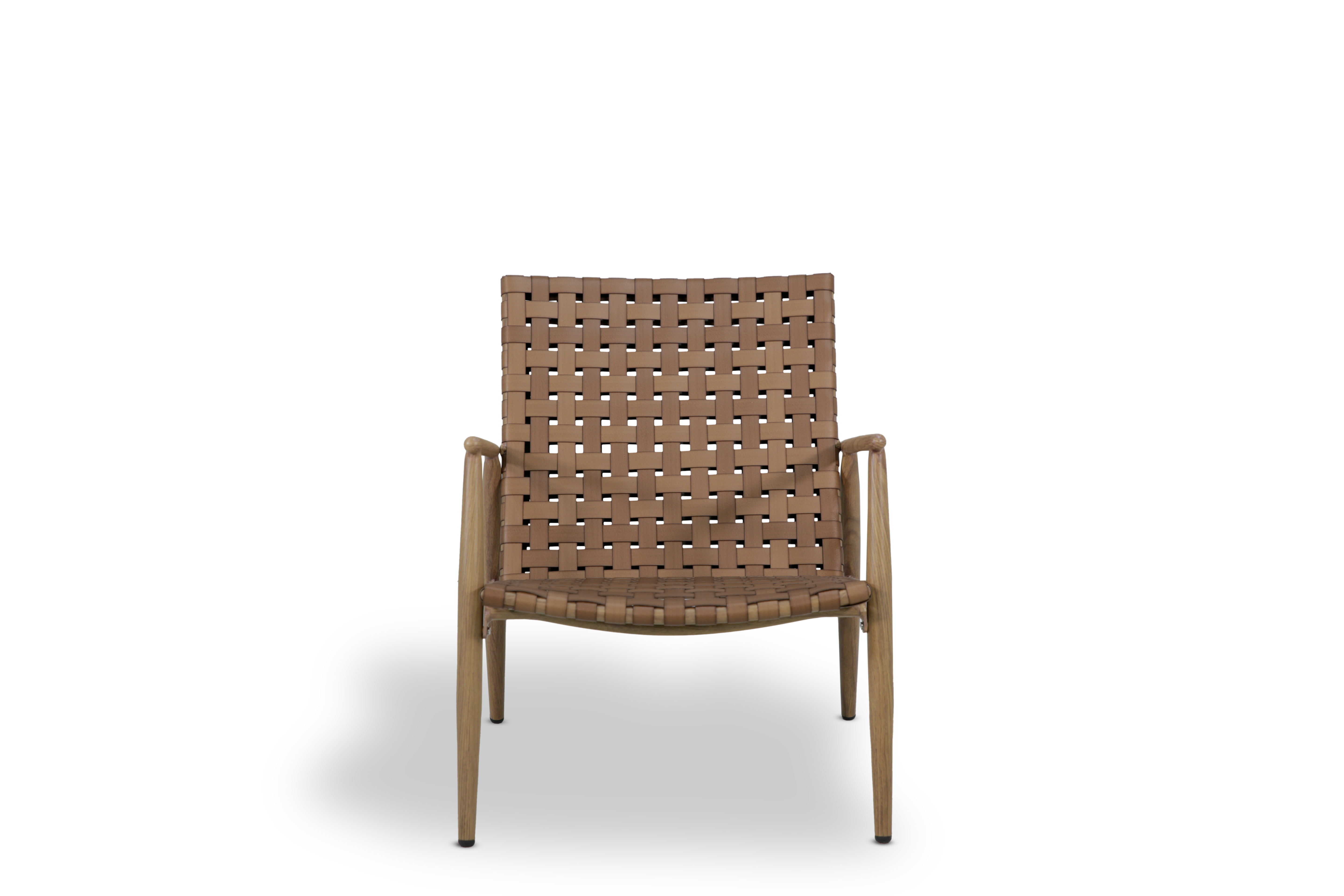 Elle hvilestol Teak OakShield aluminium med Natur rotting i sete og rygg