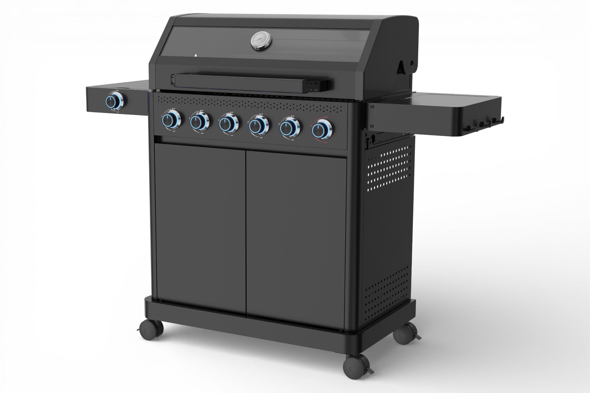 Tender Nordic 6B Gassgrill med sear burner og sidebrenner