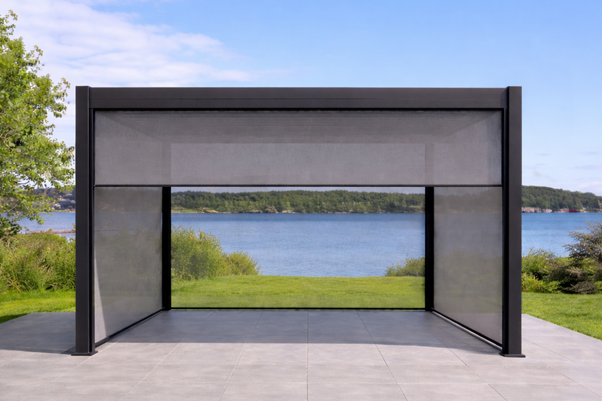 Screen 4m For Oakland Sicilia Pergola