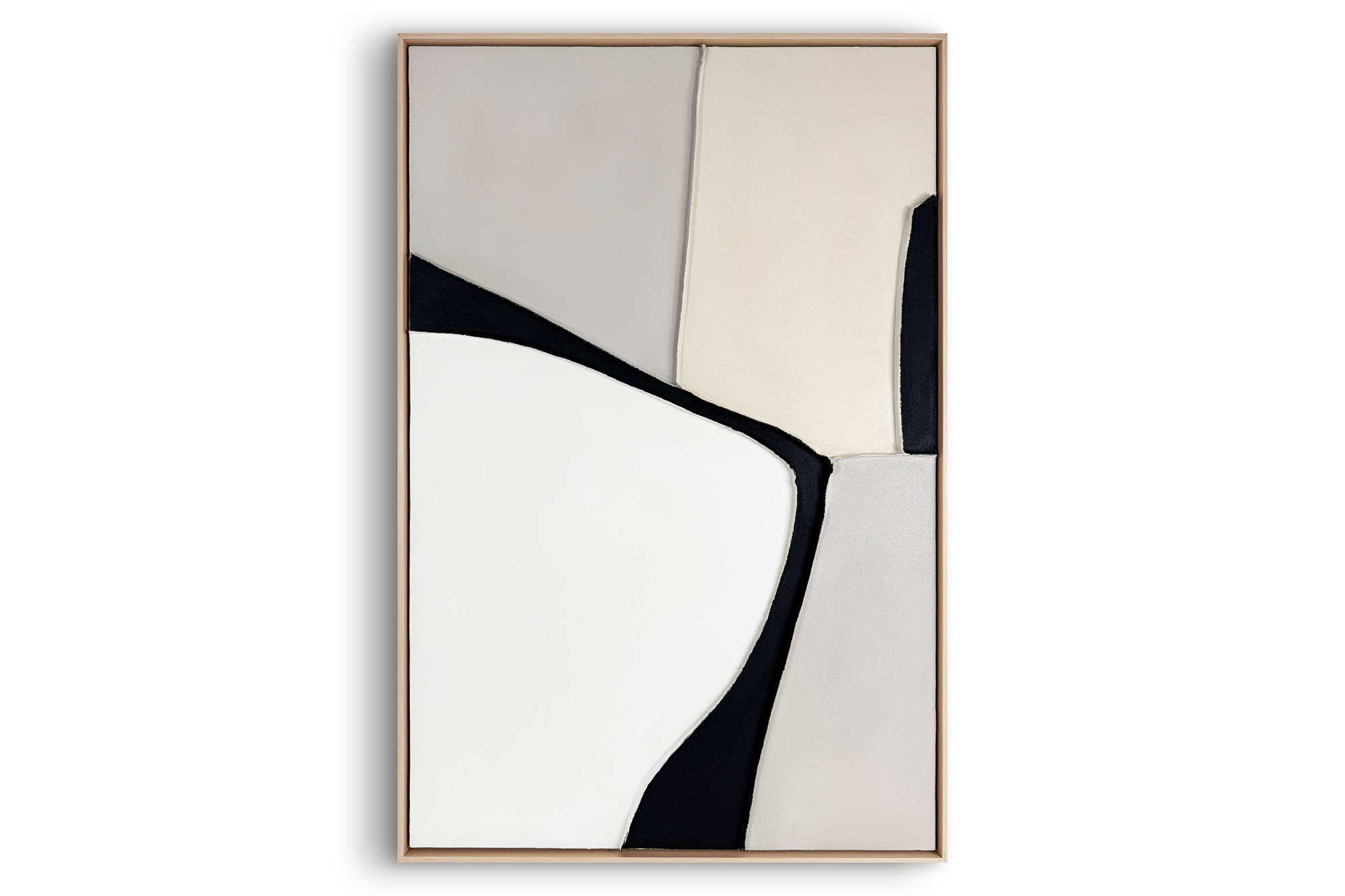 Silent Shapes 78x118 Natur Ramme
