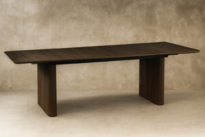 Birk Uttrekk Spisebord 200-255 x 100 x H76cm Røkt