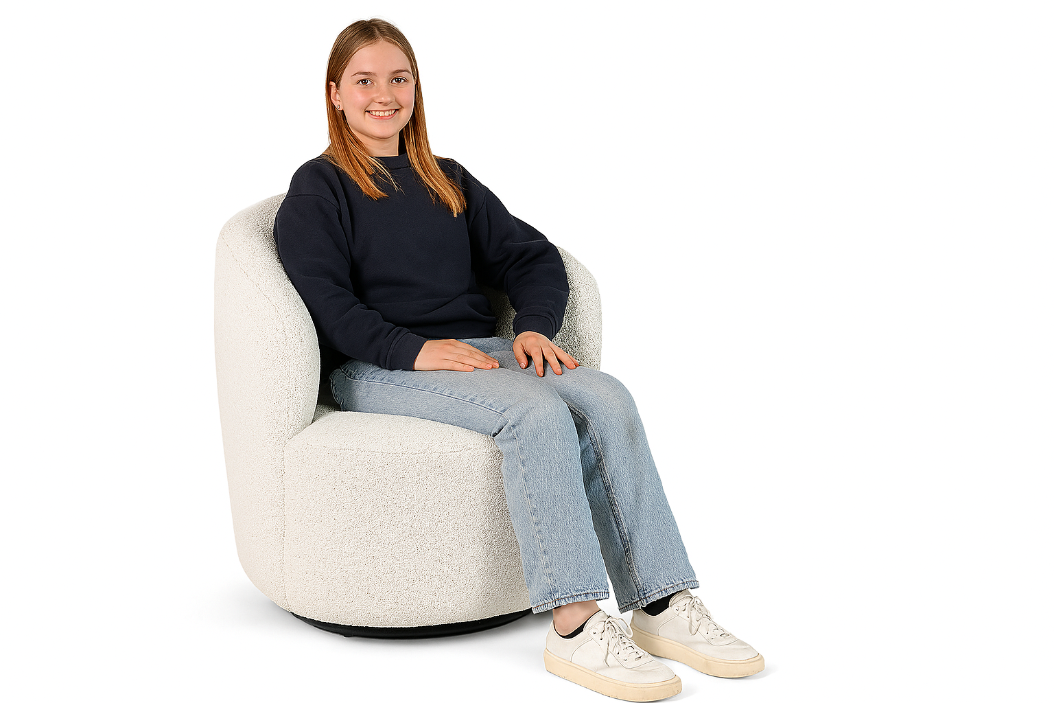 Svale svingstol liten Ote Cloud 113 Lys Beige
