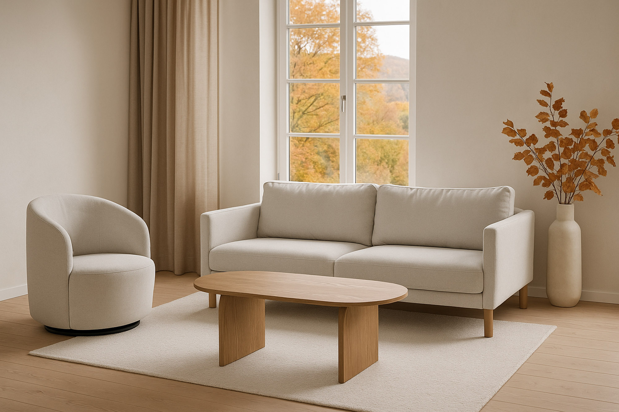 Celine Loungebord 120x60xH45