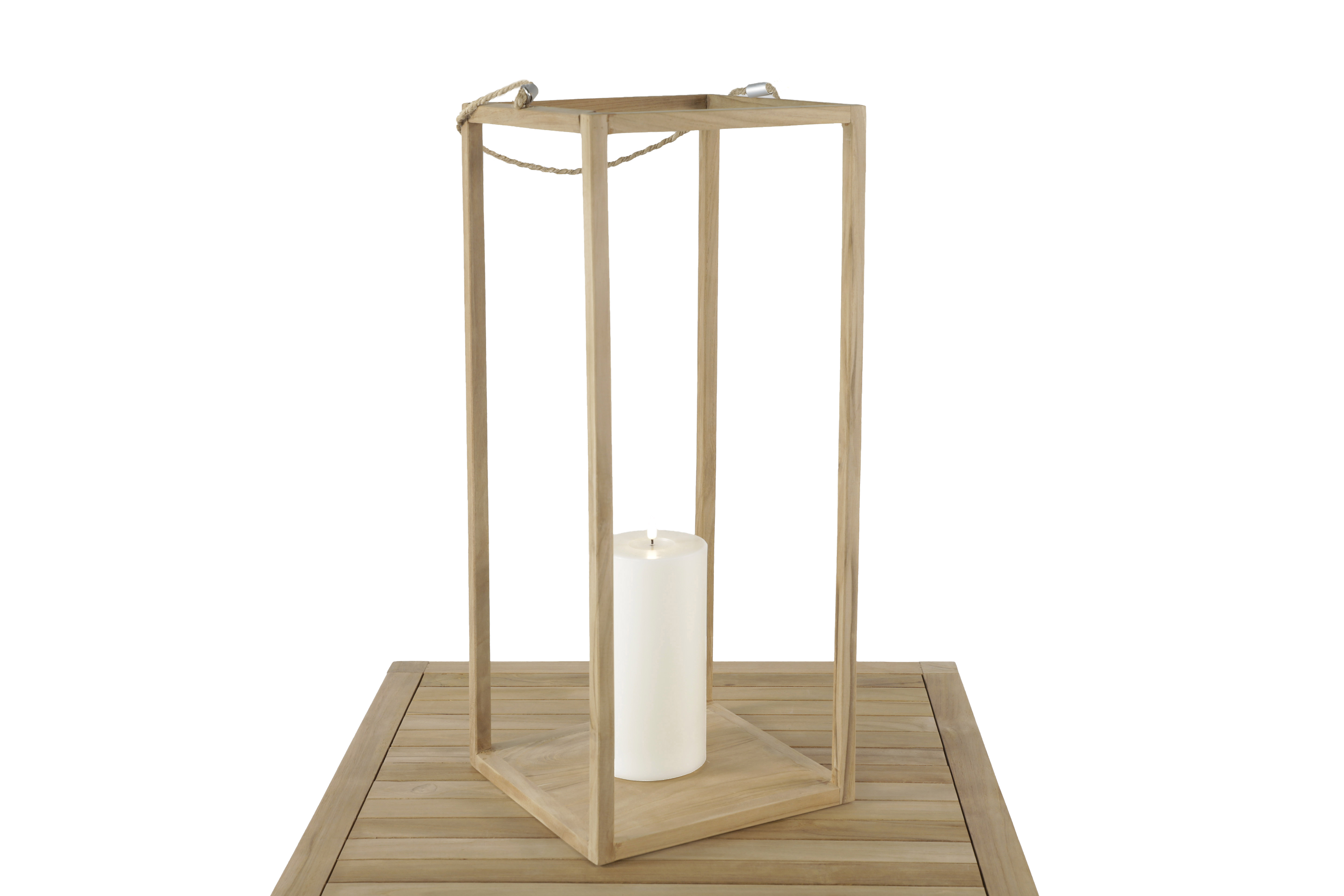 Norma Teak Lykt Stor