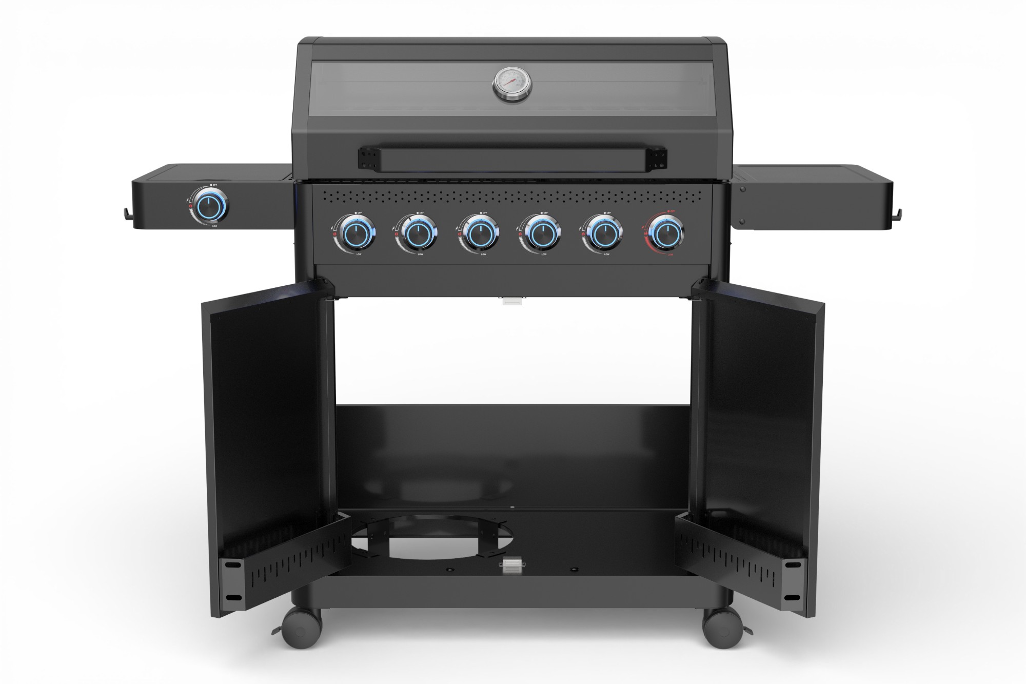 Tender Nordic 6B Gassgrill med sear burner og sidebrenner