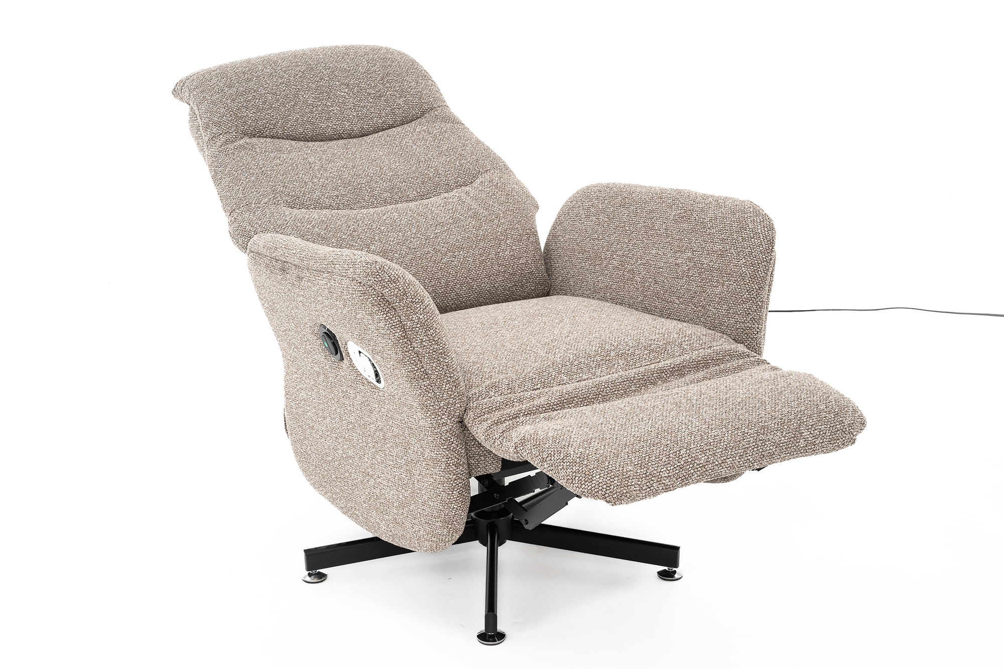 Aurora Elektrisk Recliner Grå