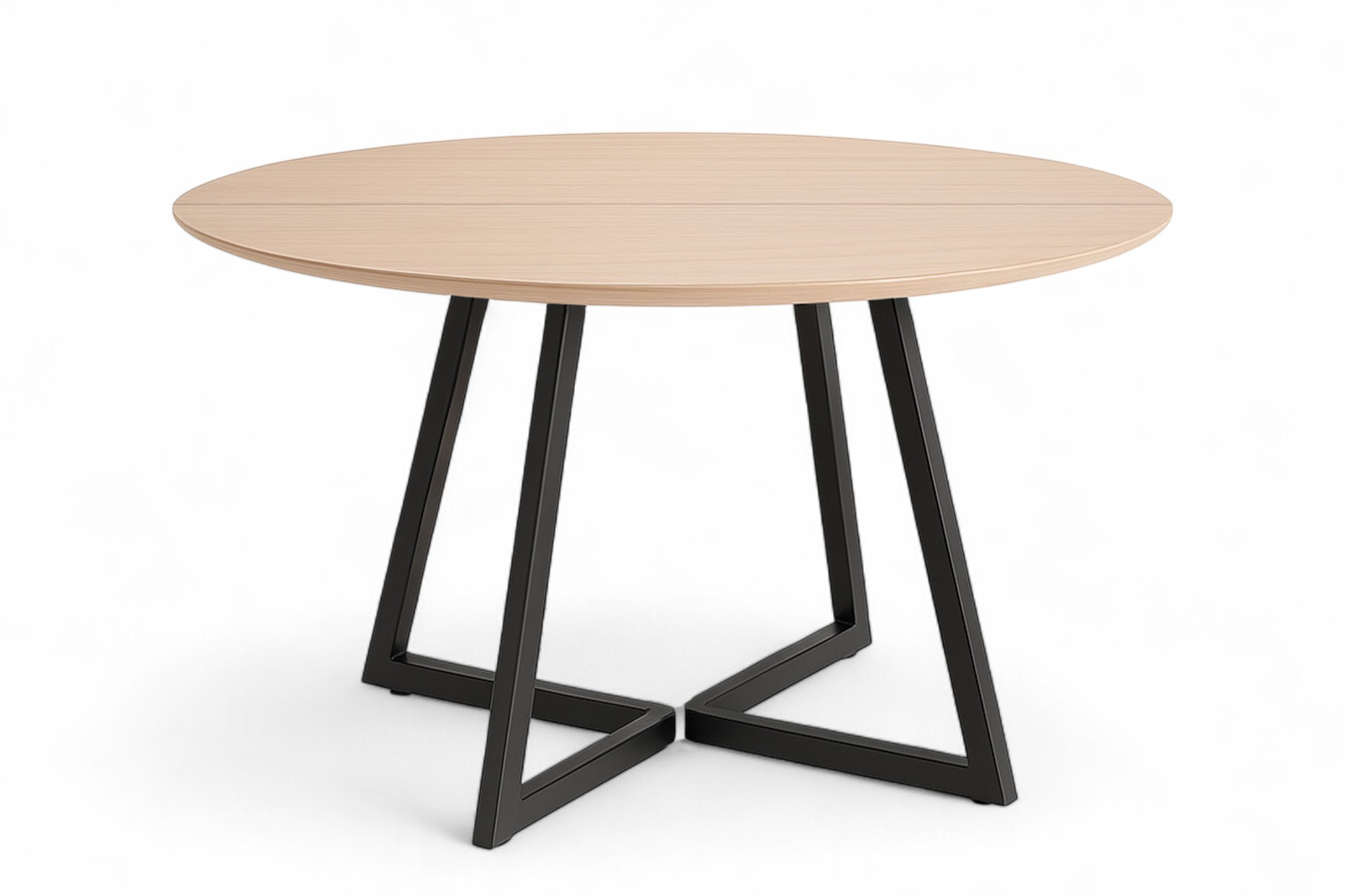Ylva spisebord Ø120 lakkert eik