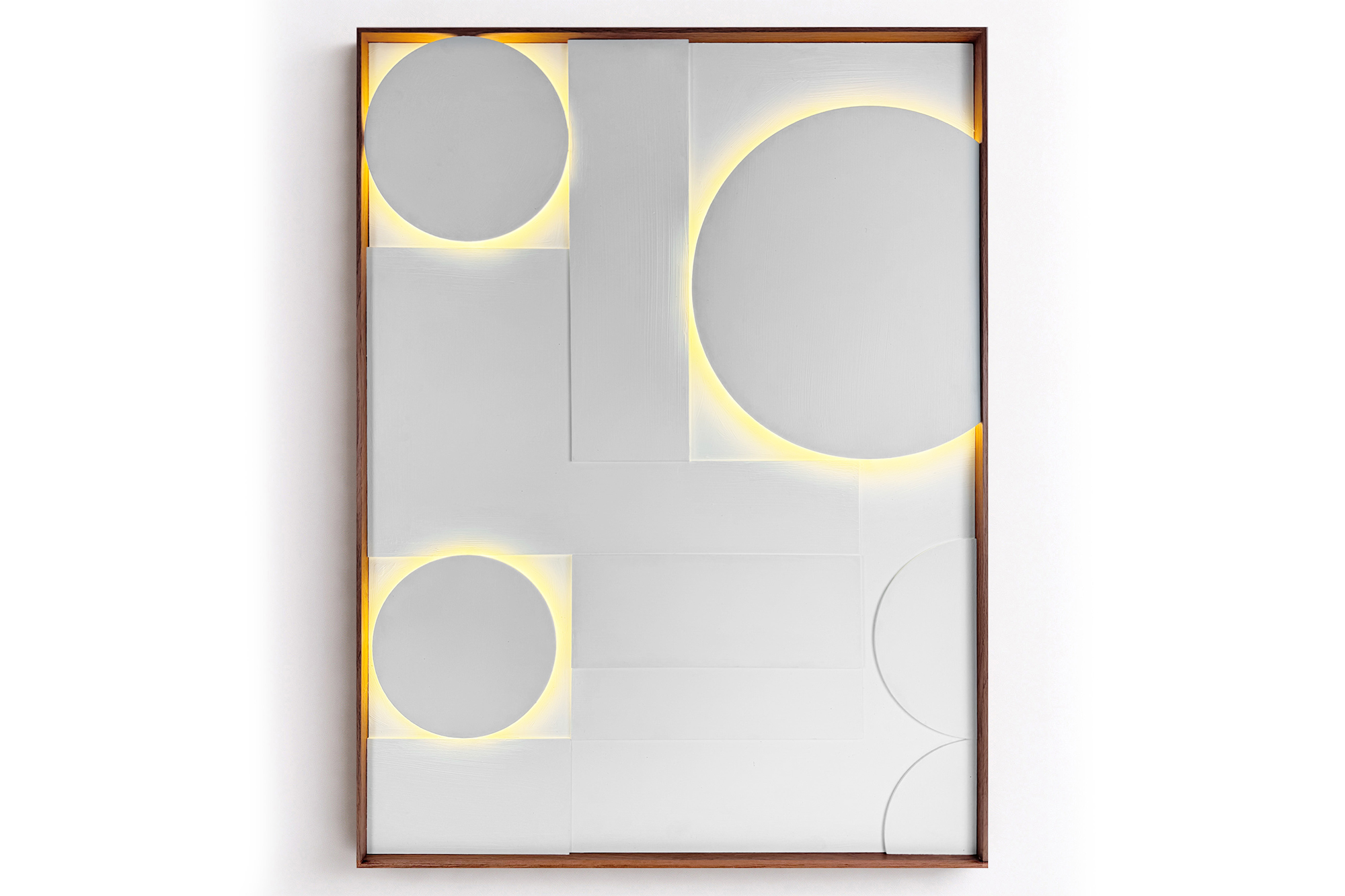 Stacking 60x80 3D LED Art Natur Ramme