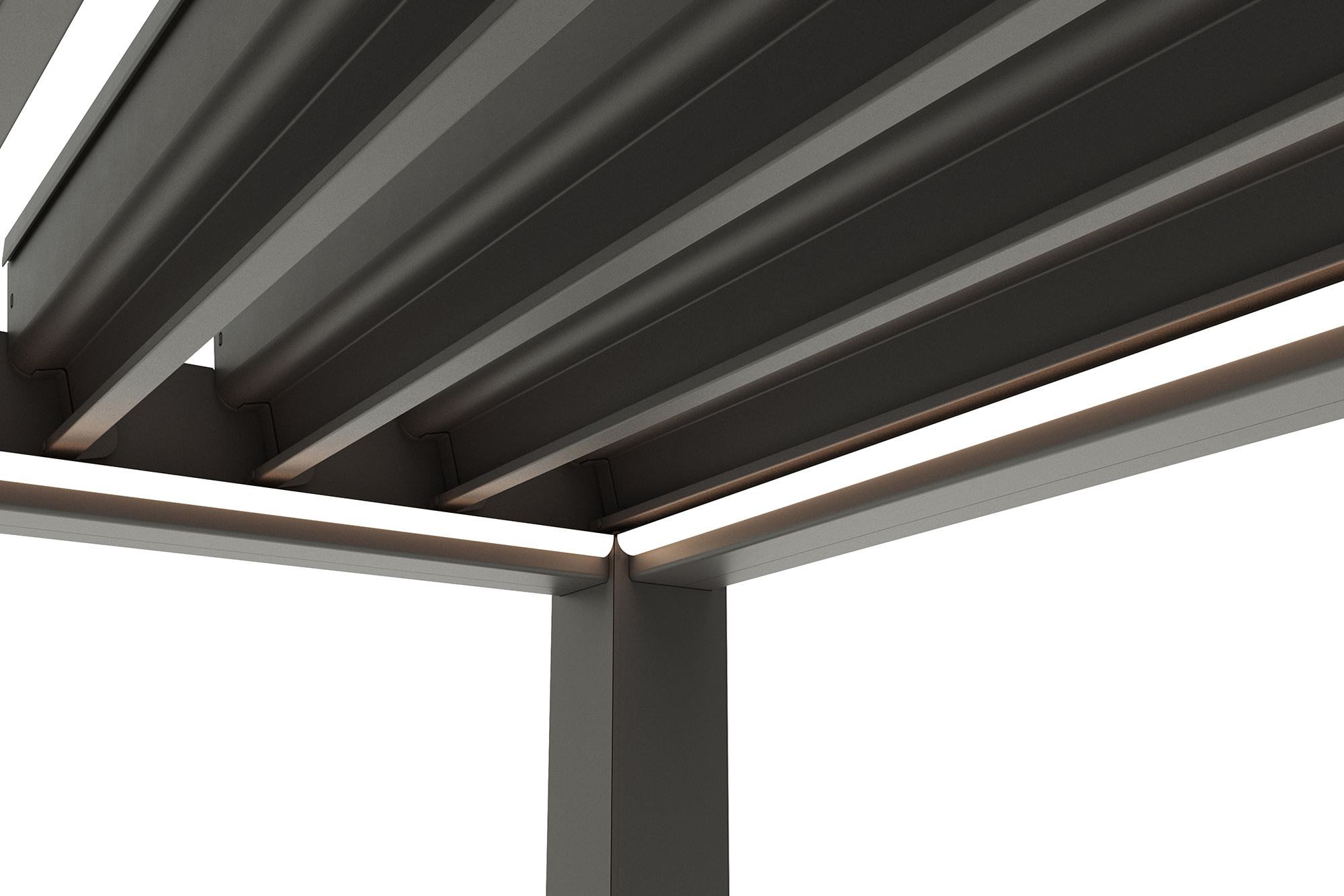 Oakland Sicilia Pergola 3x4m med vegger
