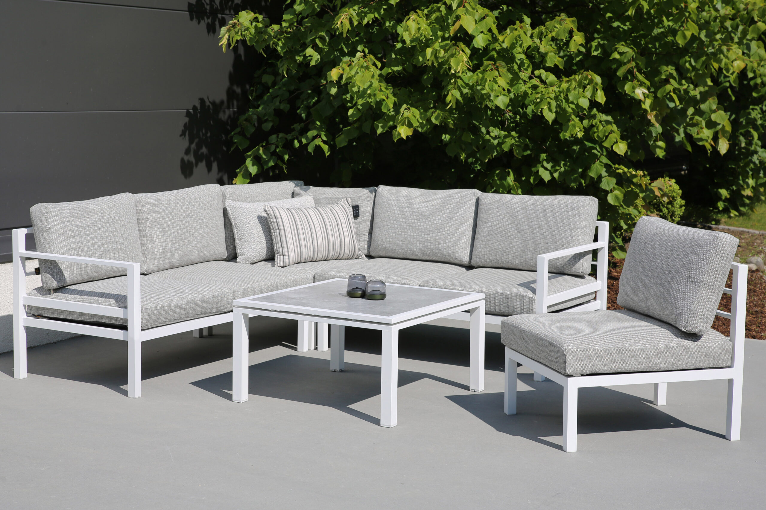 Hjørnegruppe 2+2+ Loungebord