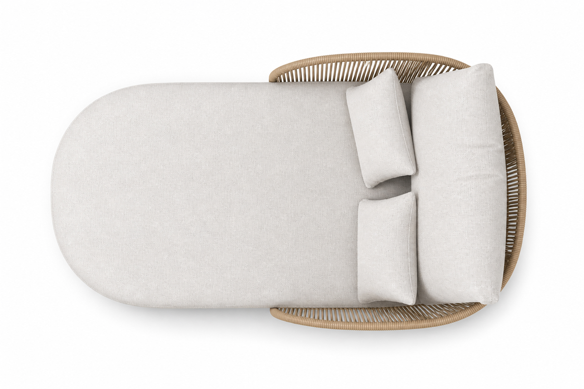 Sissel Daybed Natur Flett Beige Sunfab Puter