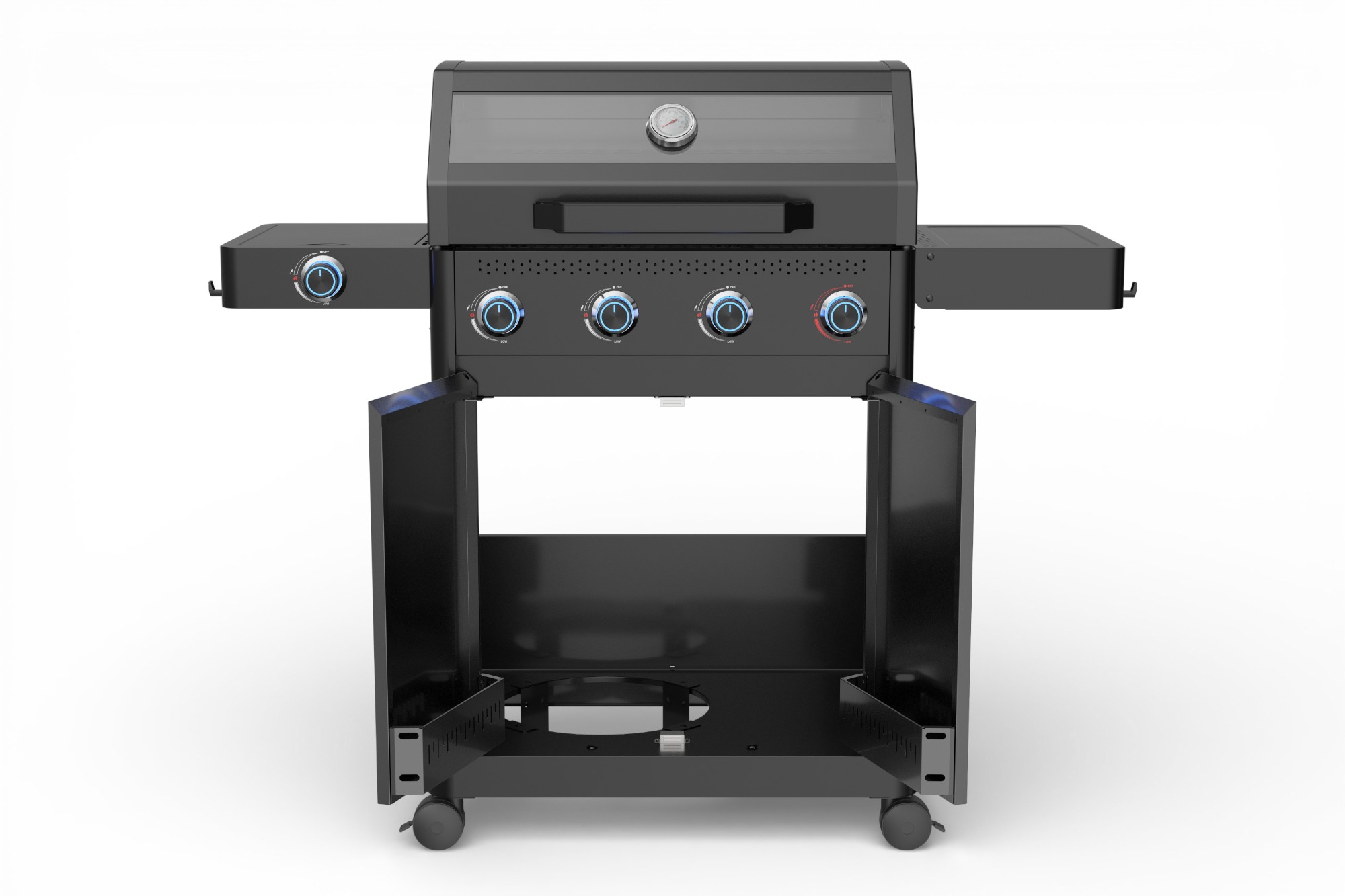 Tender Nordic 4B Gassgrill med sear burner og sidebrenner