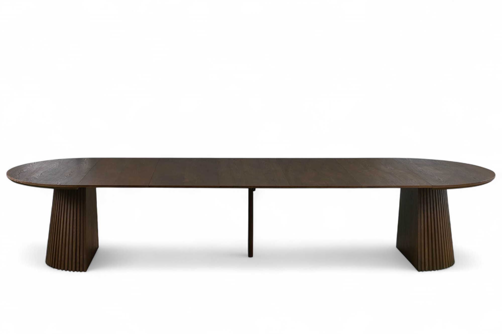 Olivia Rundt Uttrekk Spisebord Dia135-400 x H75cm Røkt