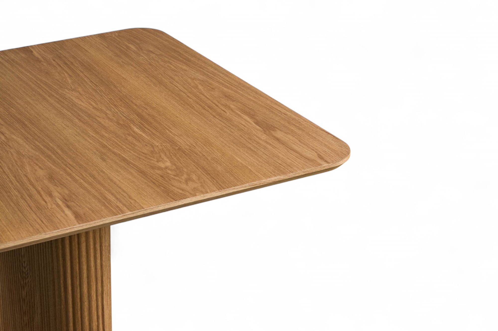Birk Uttrekk Spisebord 200-255 x 100 x H76cm Natur