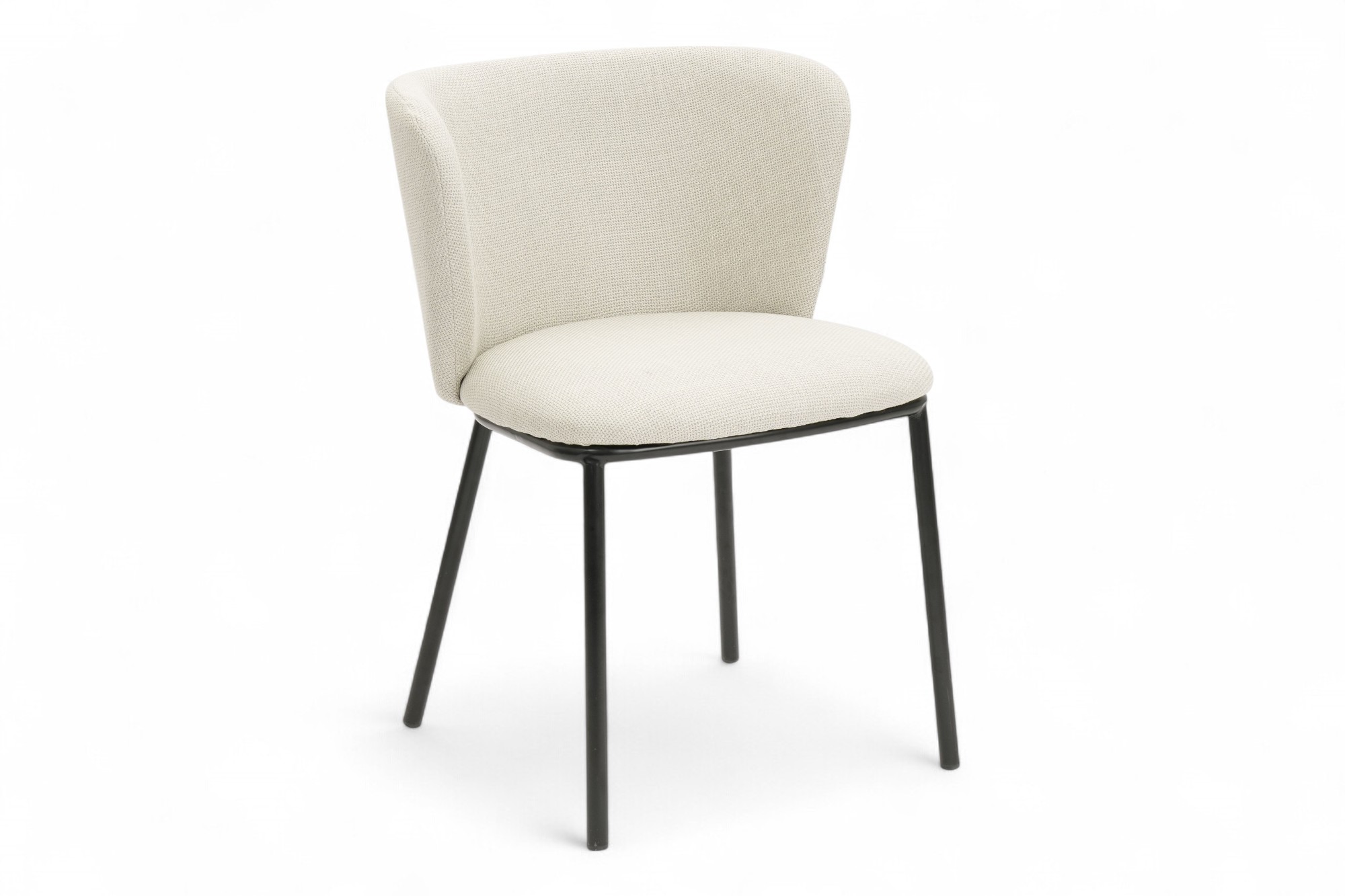 Melania spisegruppe D120 natur med Lovisa spisestoler beige