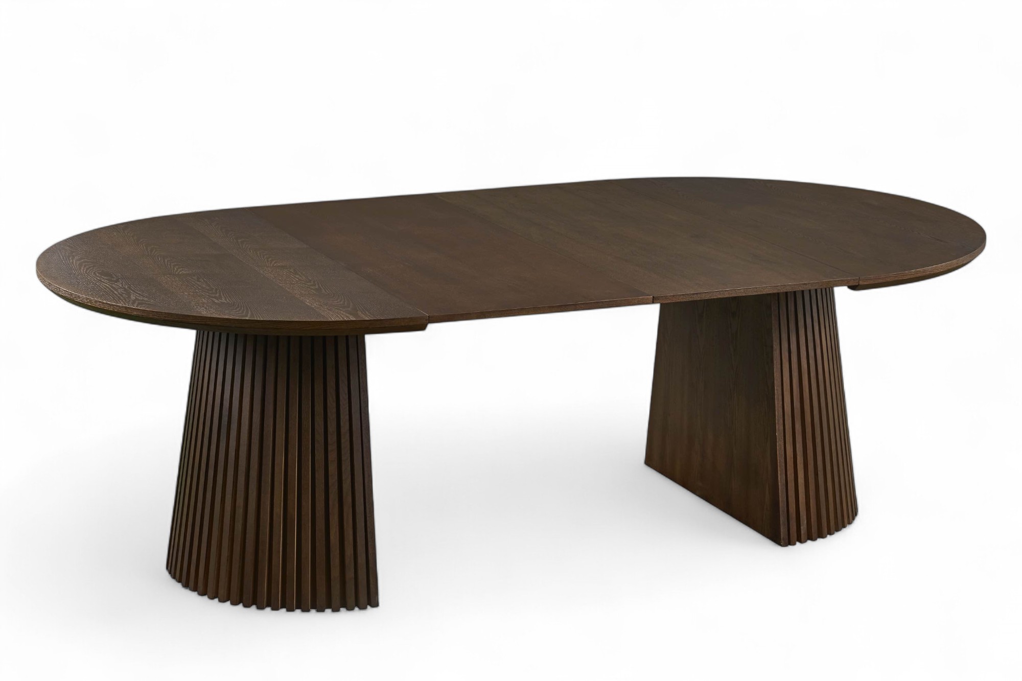 Olivia Rundt Uttrekk Spisebord Dia120-280 x H75cm Røkt