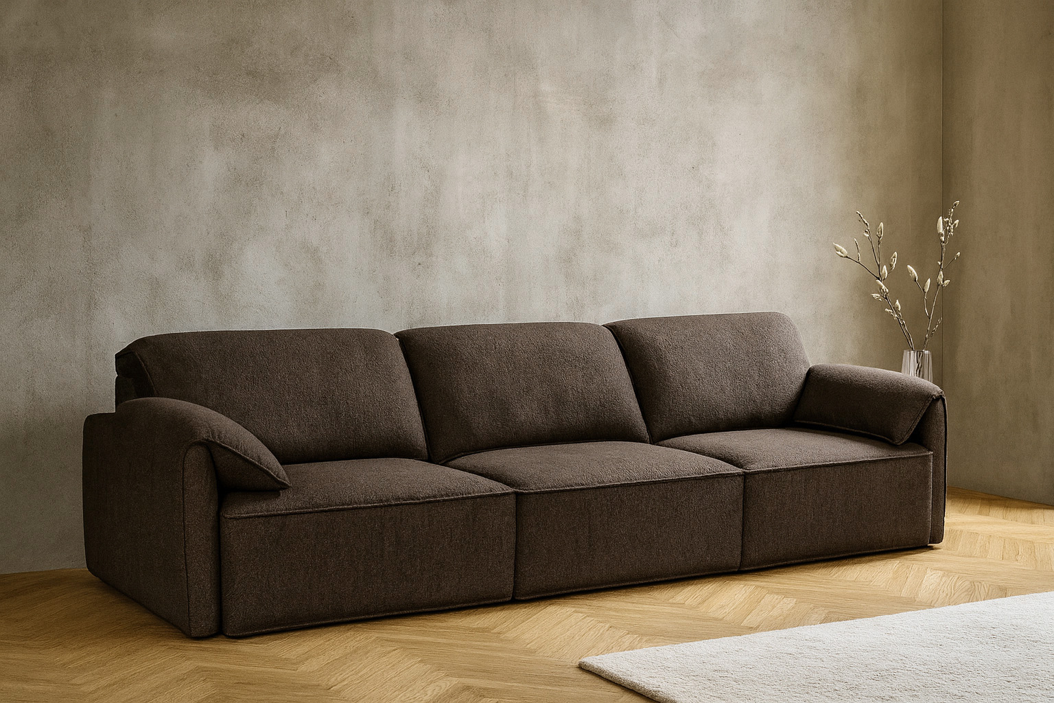 Ulrik Elektrisk XL Sofa 308x109-160