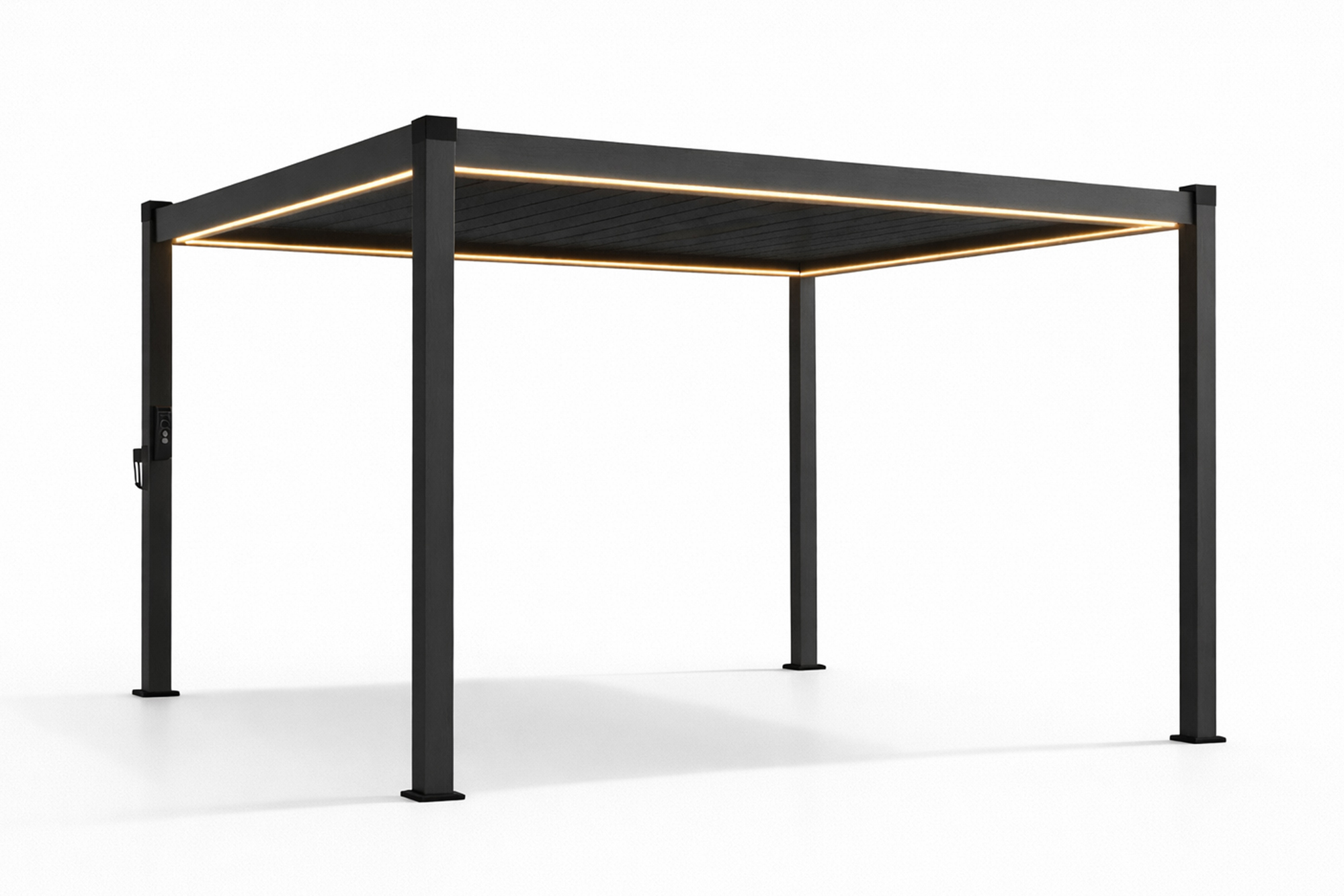 Oakland Sicilia Pergola 3x4m med vegger