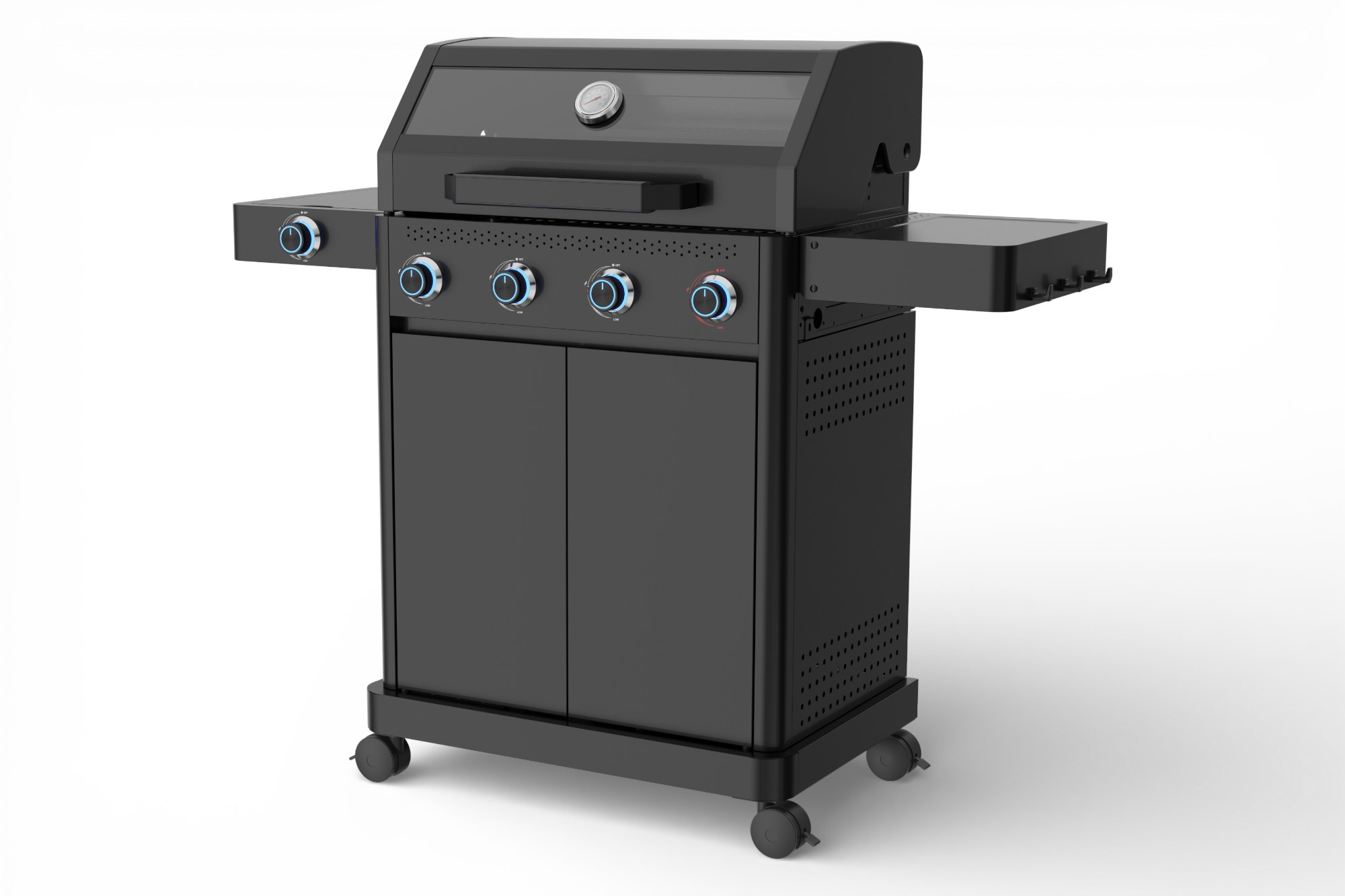 Tender Nordic 4B Gassgrill med sear burner og sidebrenner