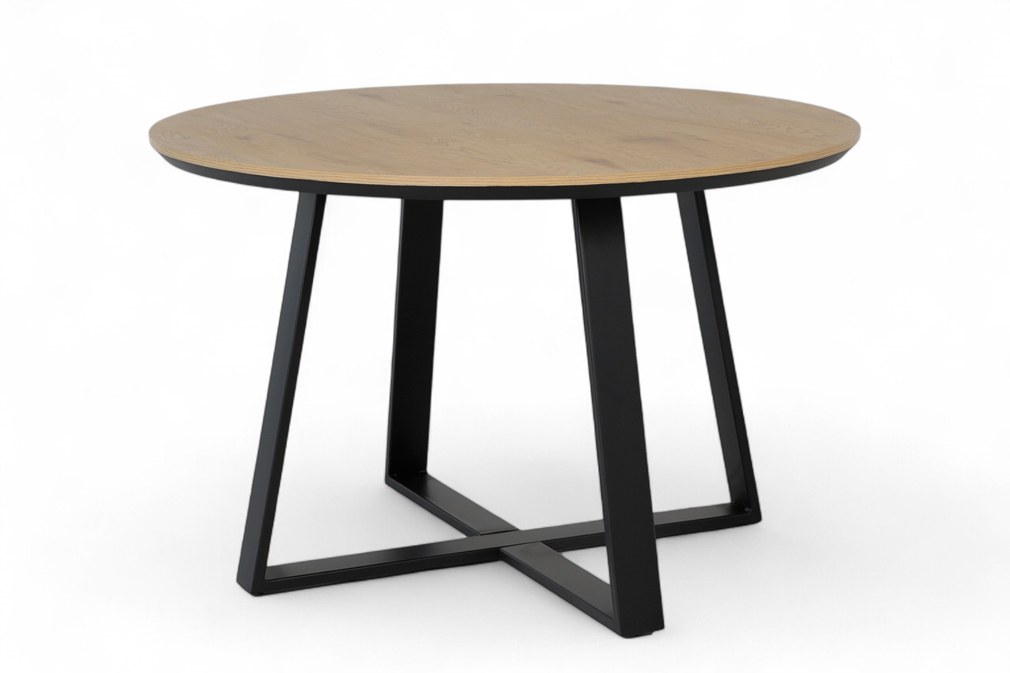 Melania spisegruppe D120 natur med Lovisa spisestoler beige