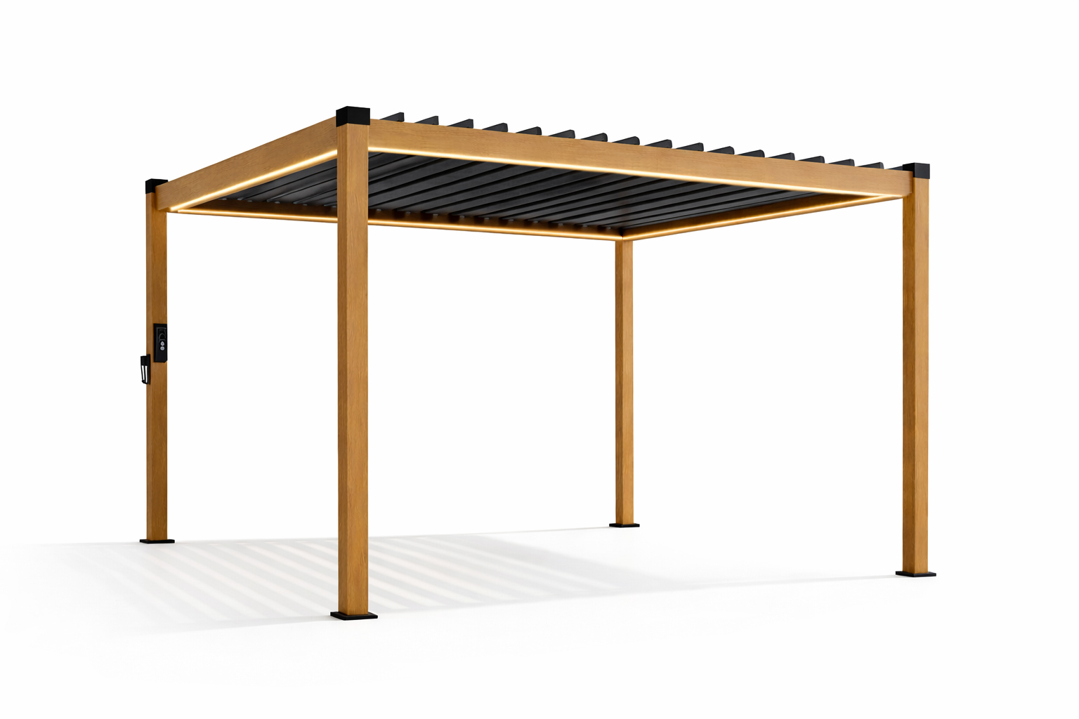 Oakland Sicilia Pergola 3x4m med vegger