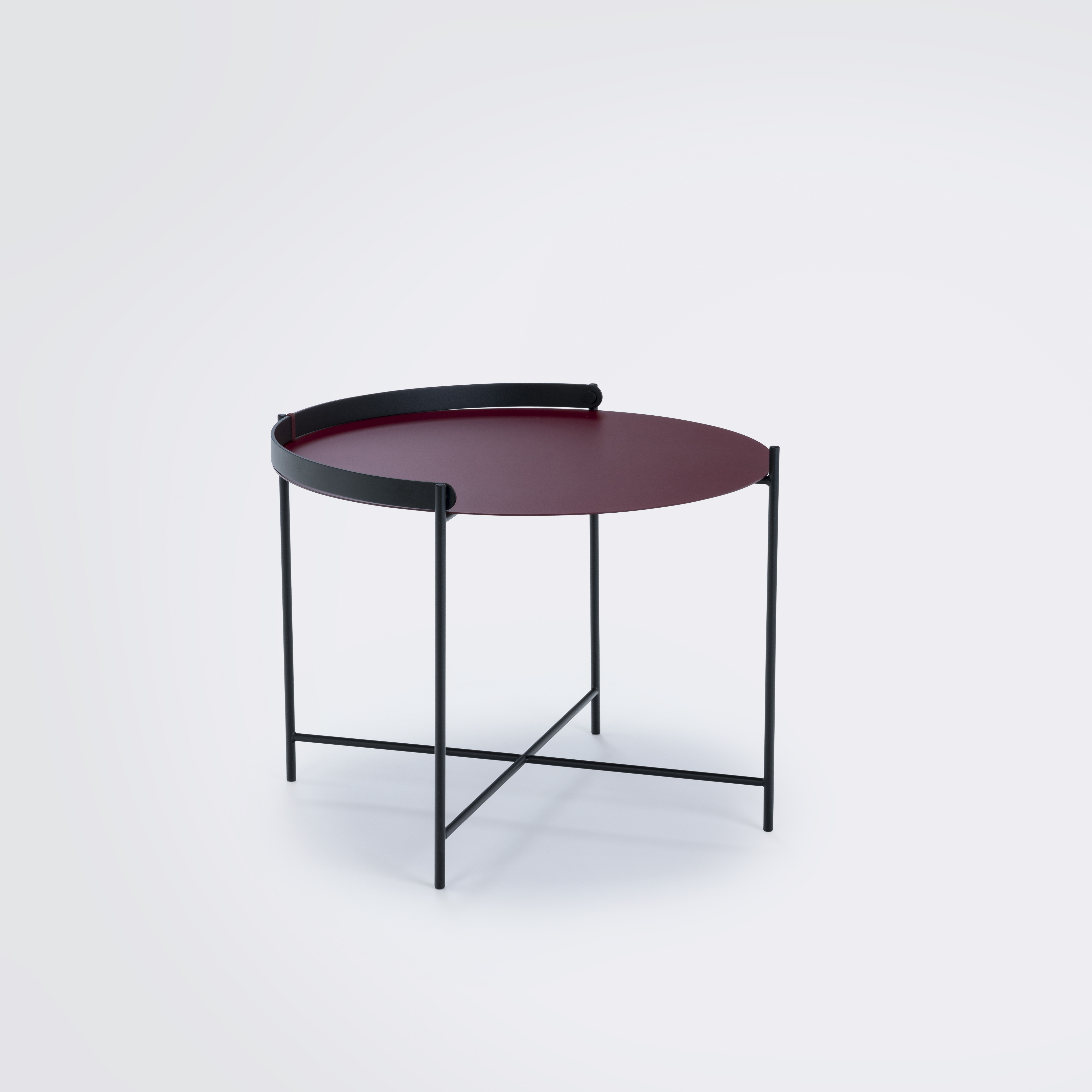 EDGE Brettbord Ø62 Oxblood