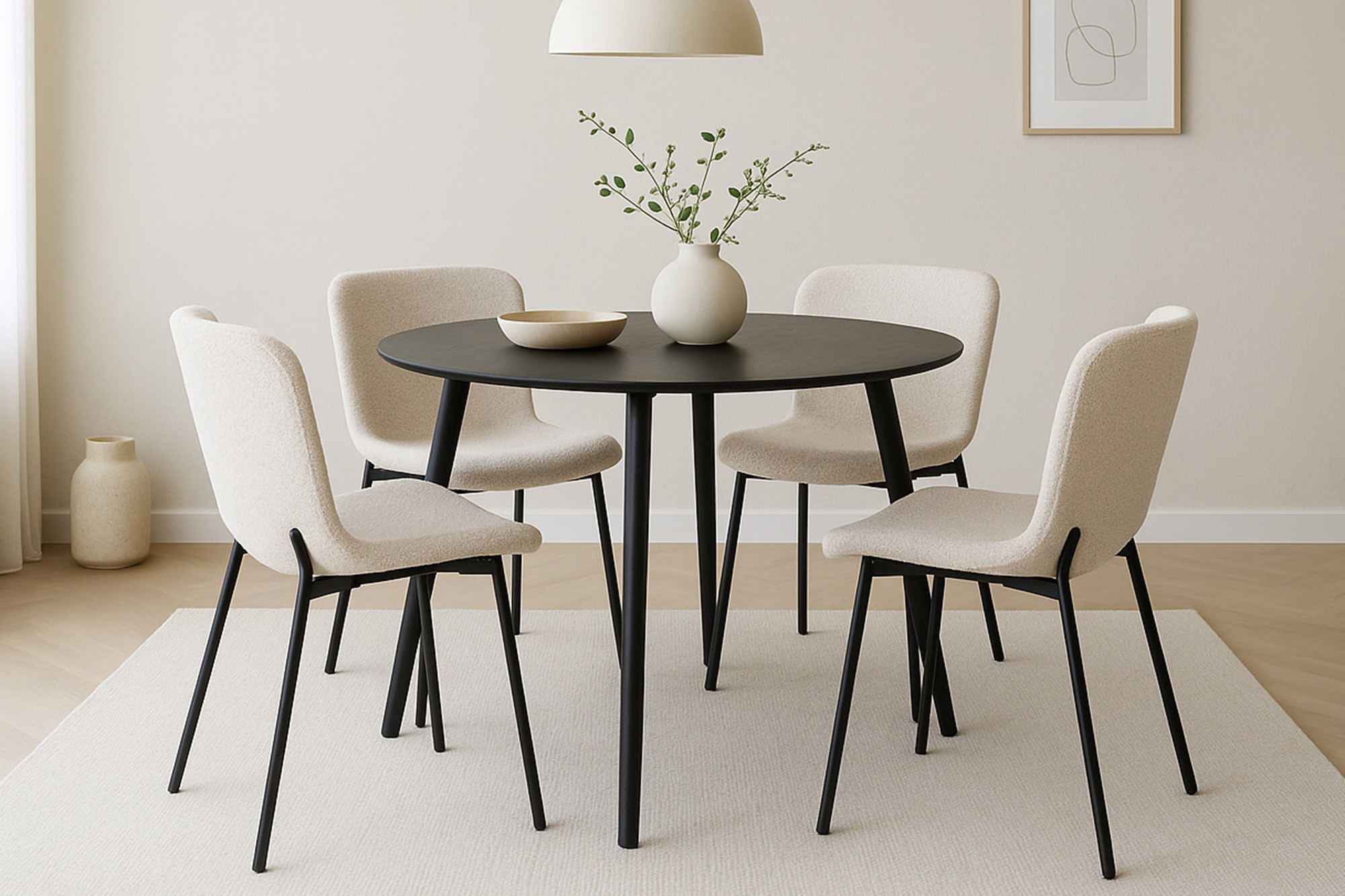Linnea rund spisegruppe D100-180