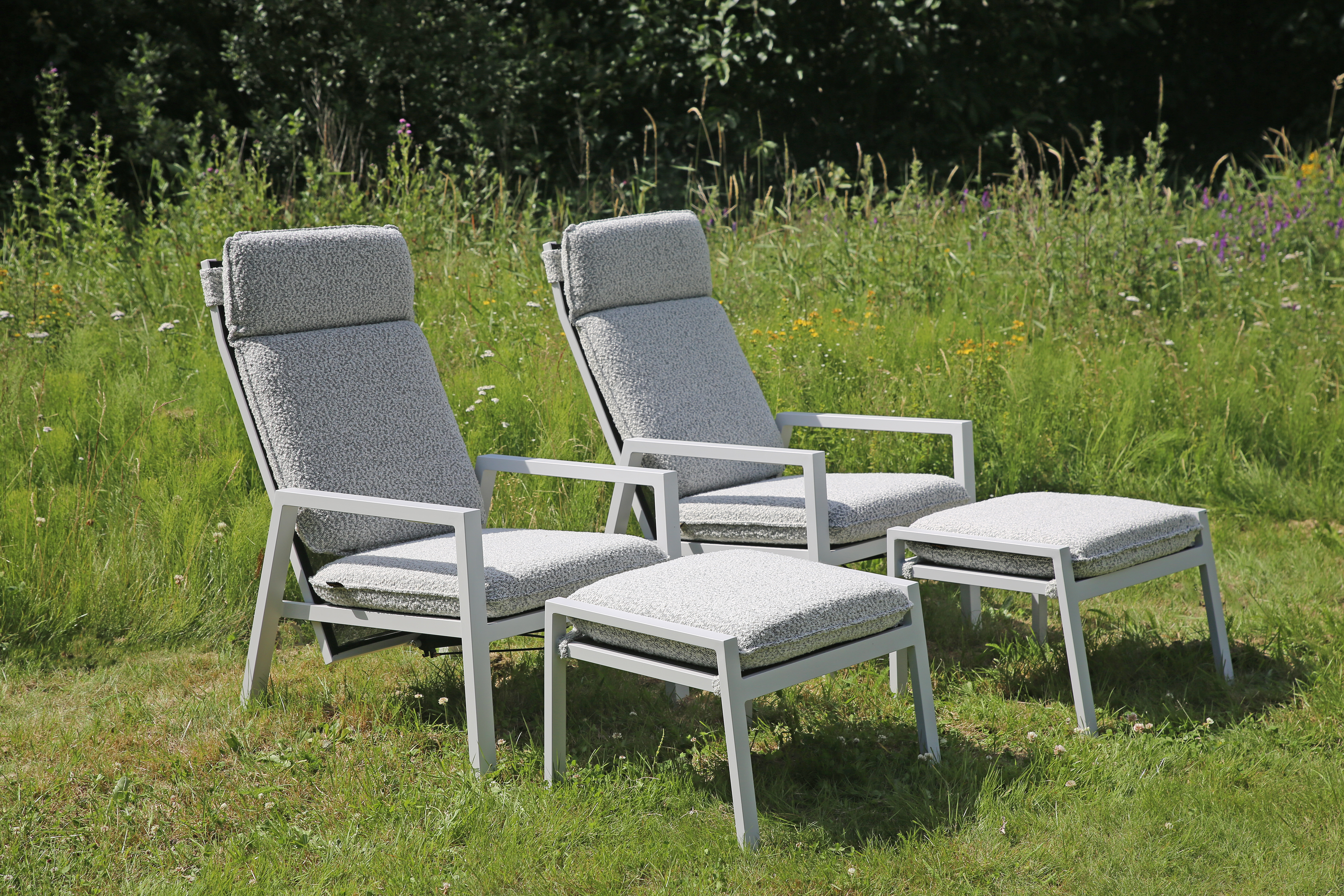 Bali Regulerbart Hvilestolsett med pute